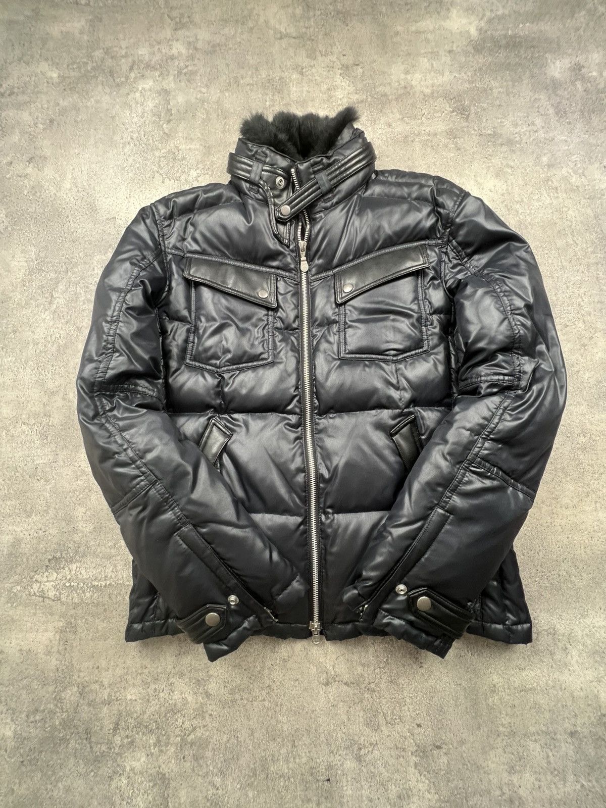 Tornado Mart Tornado Mart Fur Down Jacket | Grailed