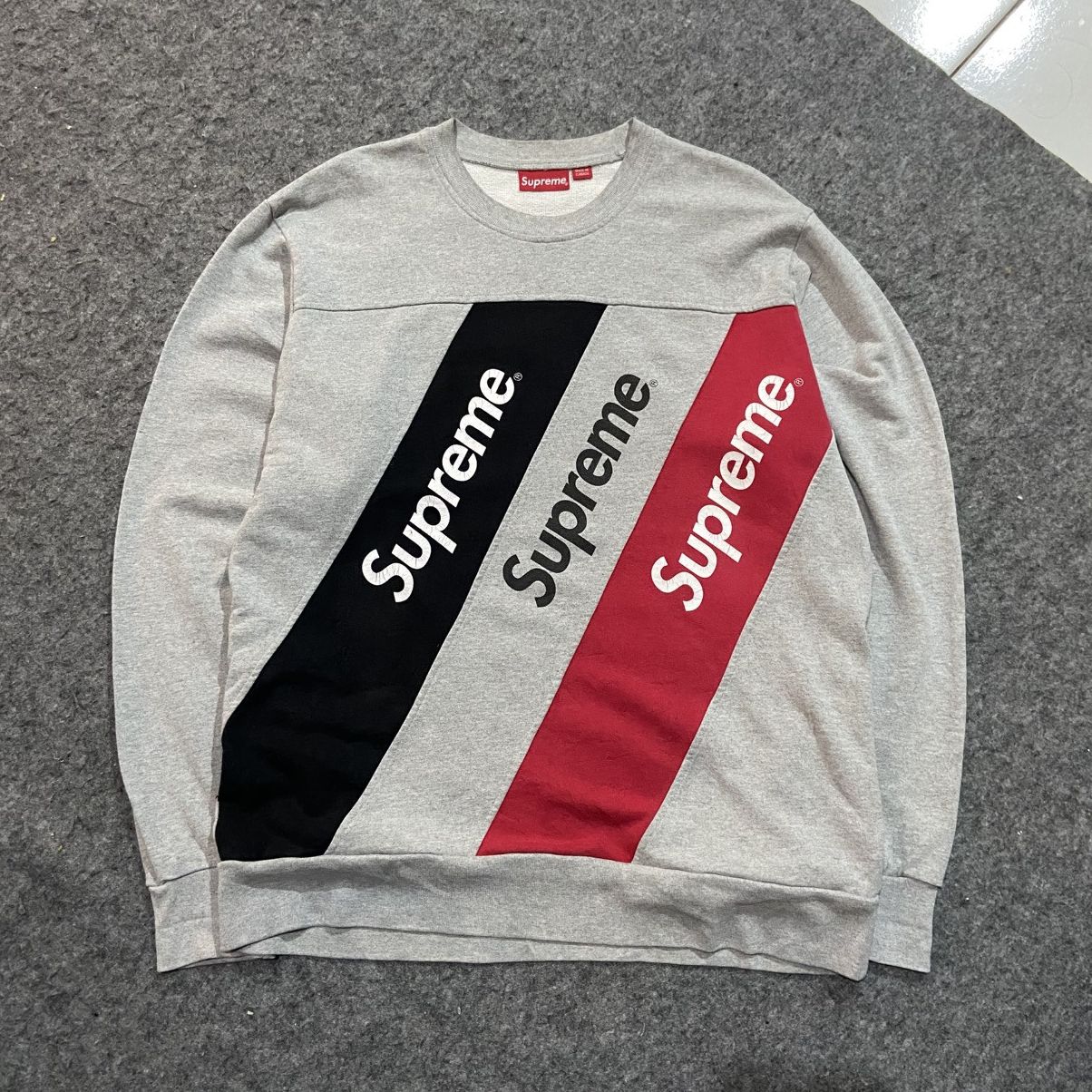 Supreme Split Crewneck | Grailed