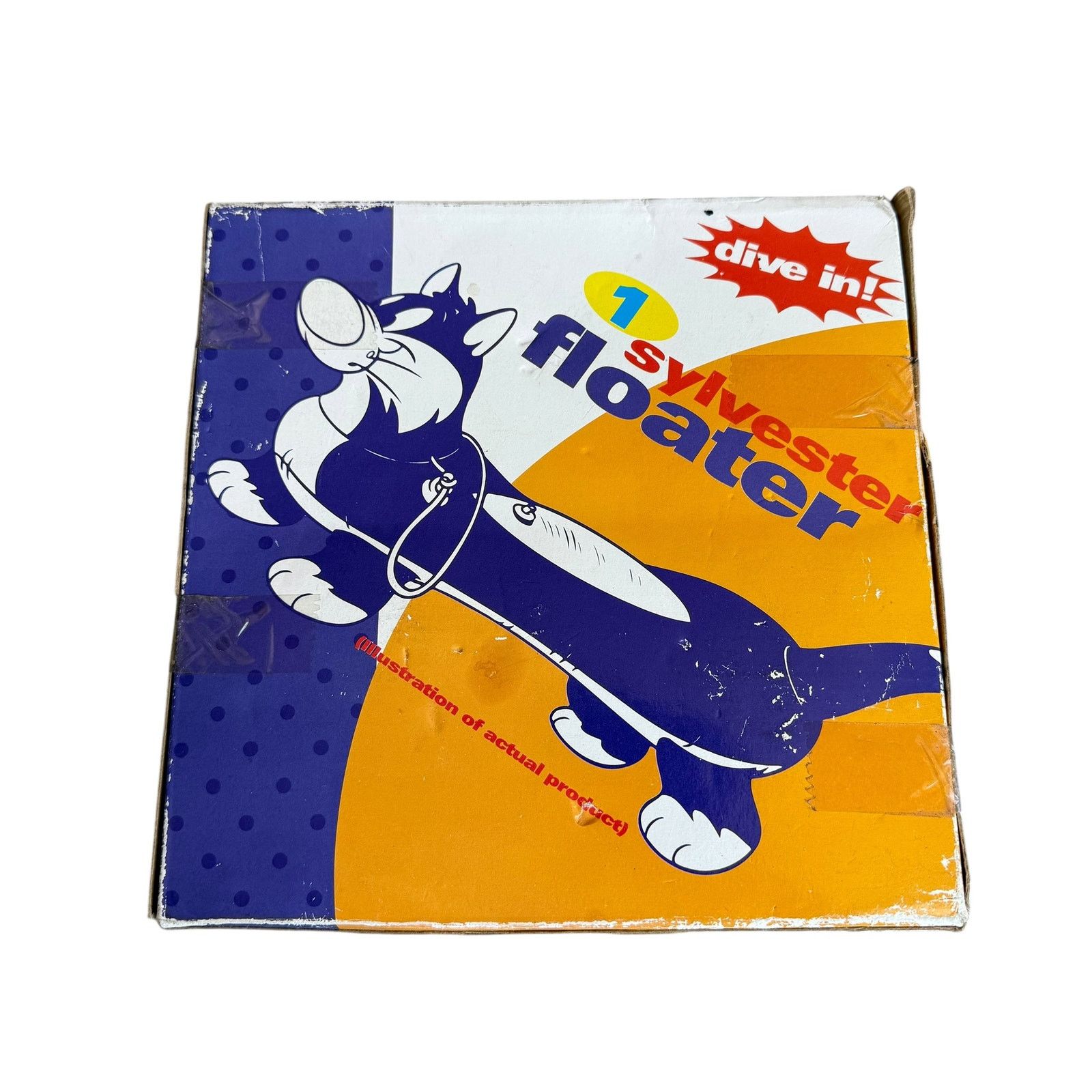 Warner Bros Vintage 1996 Sylvester Warner Bros Floater Swimming Pool Toy Size ONE SIZE - 3 Thumbnail