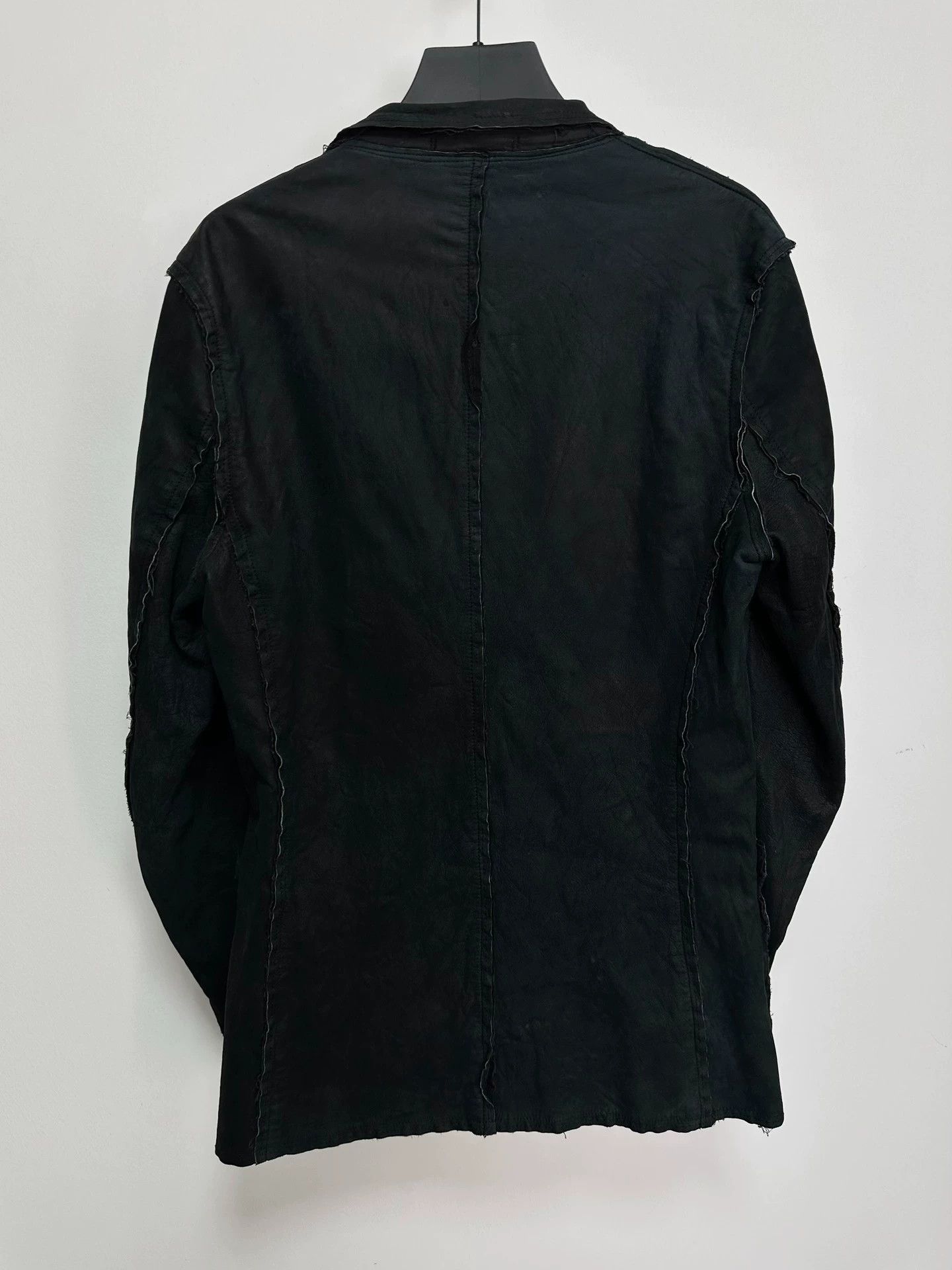 Comme des Garcons Comme des Garçons 02AW Torn Leather Runway Jacket Size US S / EU 44-46 / 1 - 4 Thumbnail