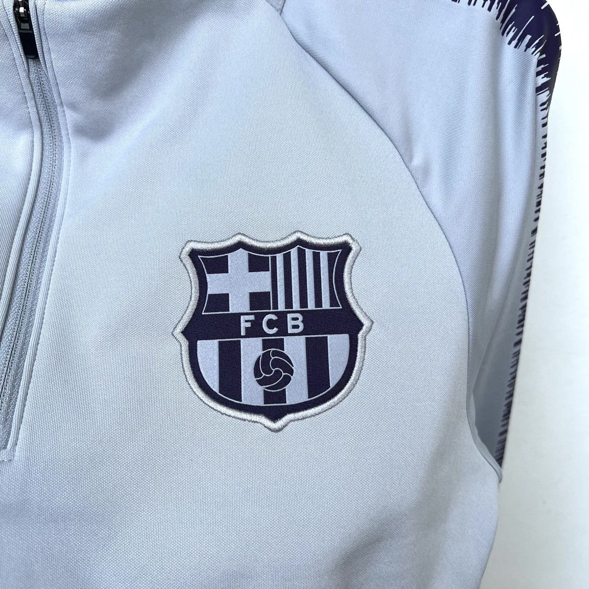Nike Nike FC Barcelona soccer Training Zip Longsleeve football Size US S / EU 44-46 / 1 - 3 Thumbnail