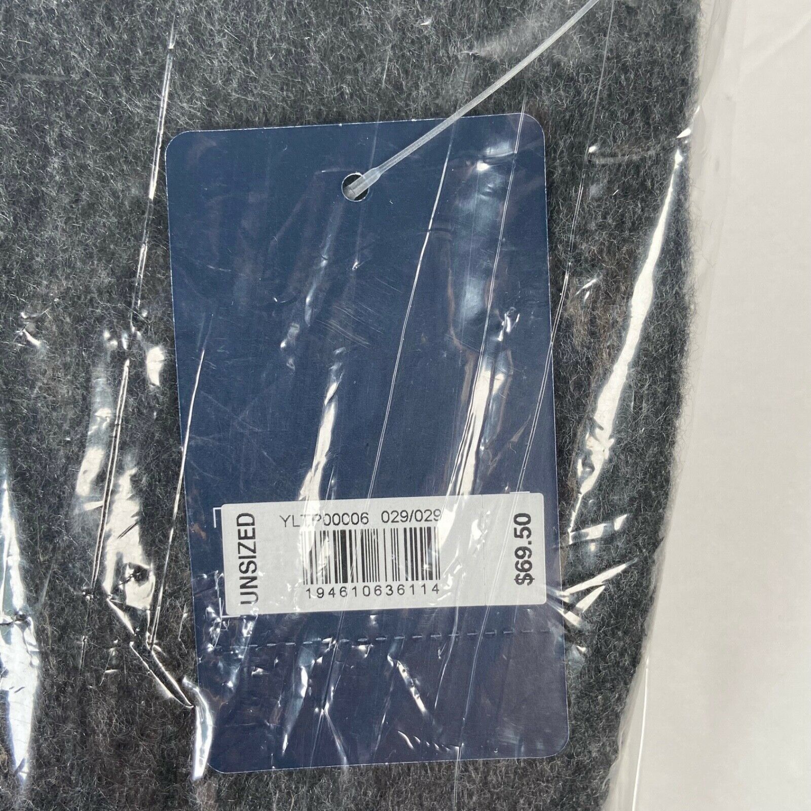 Lucky Brand Lucky Brand Solid Brushed Scarf with Fringe Charcoal Gray Size ONE SIZE - 5 Thumbnail