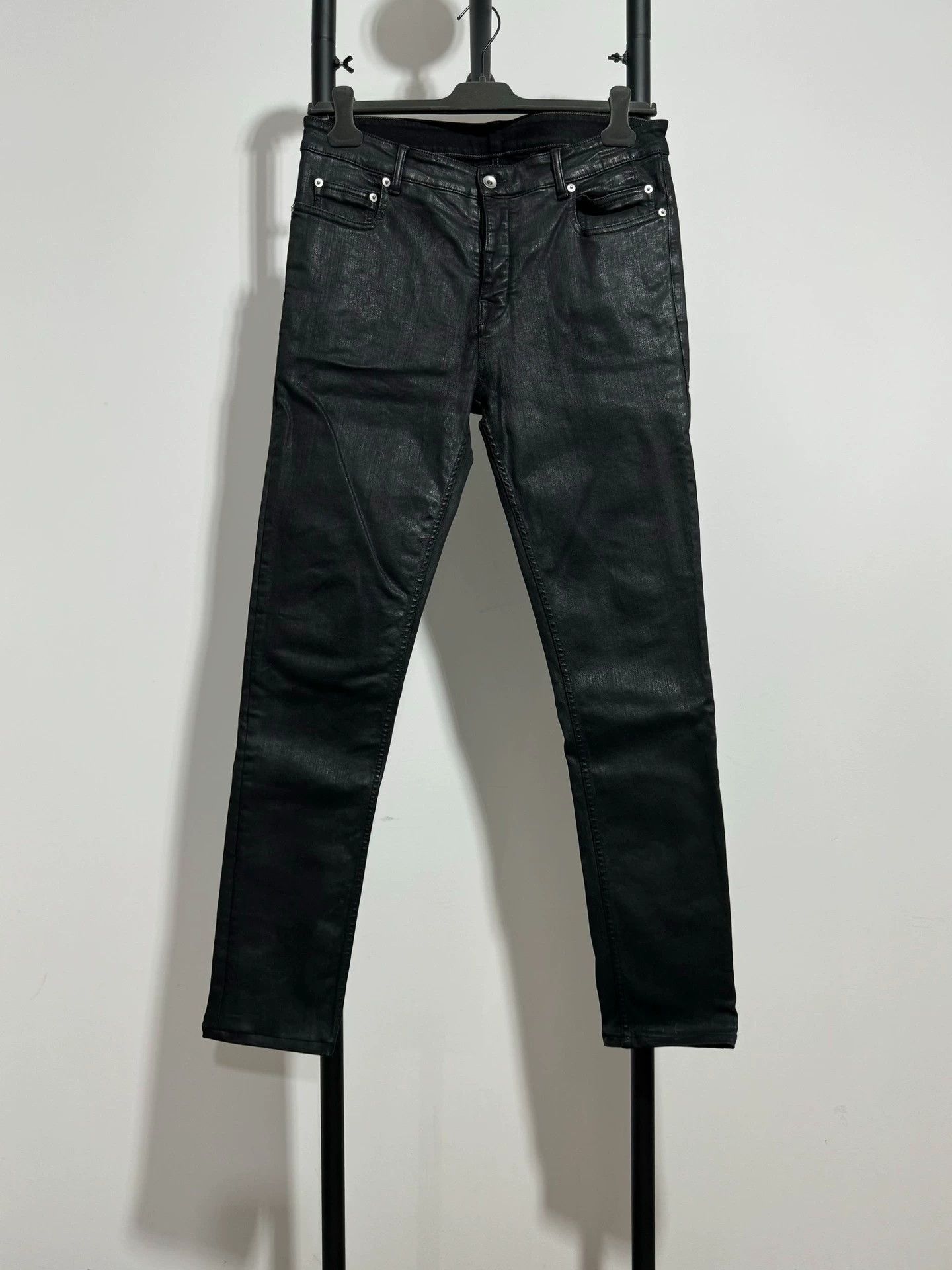 Rick Owens Rick Owens Wax trousers-2505 Size US 34 / EU 50 - 1 Thumbnail