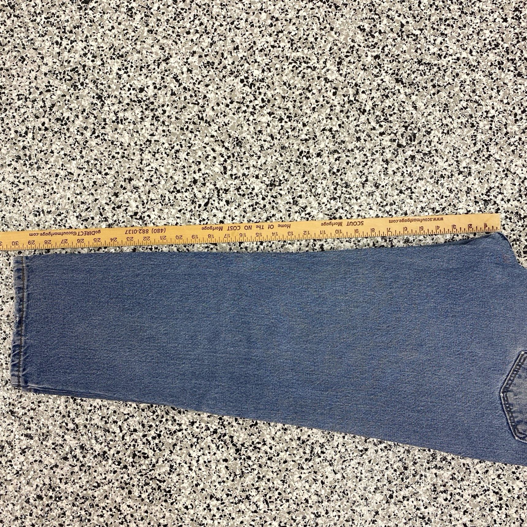 Levi's VINTAGE Levi's Levi's 550 Jeans 550 Mens 33x30 30in Inseam Cotton Denim Blue USA Made Relaxed Straight High Rise 550 Model Men Size US 33 - 6 Thumbnail