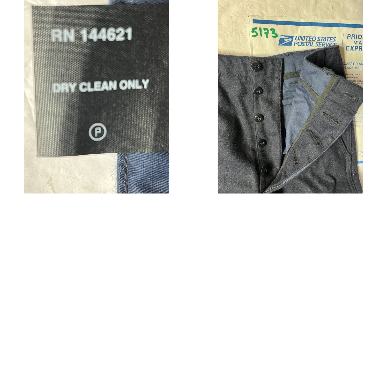 Fabletics NLST F/W 15 NY Wool Pants Blue Drawstring Hook & Eye Casual Men 30 Athletic Tapered Chino Flat Front Inseam 30 Size US 30 / EU 46 - 8 Thumbnail