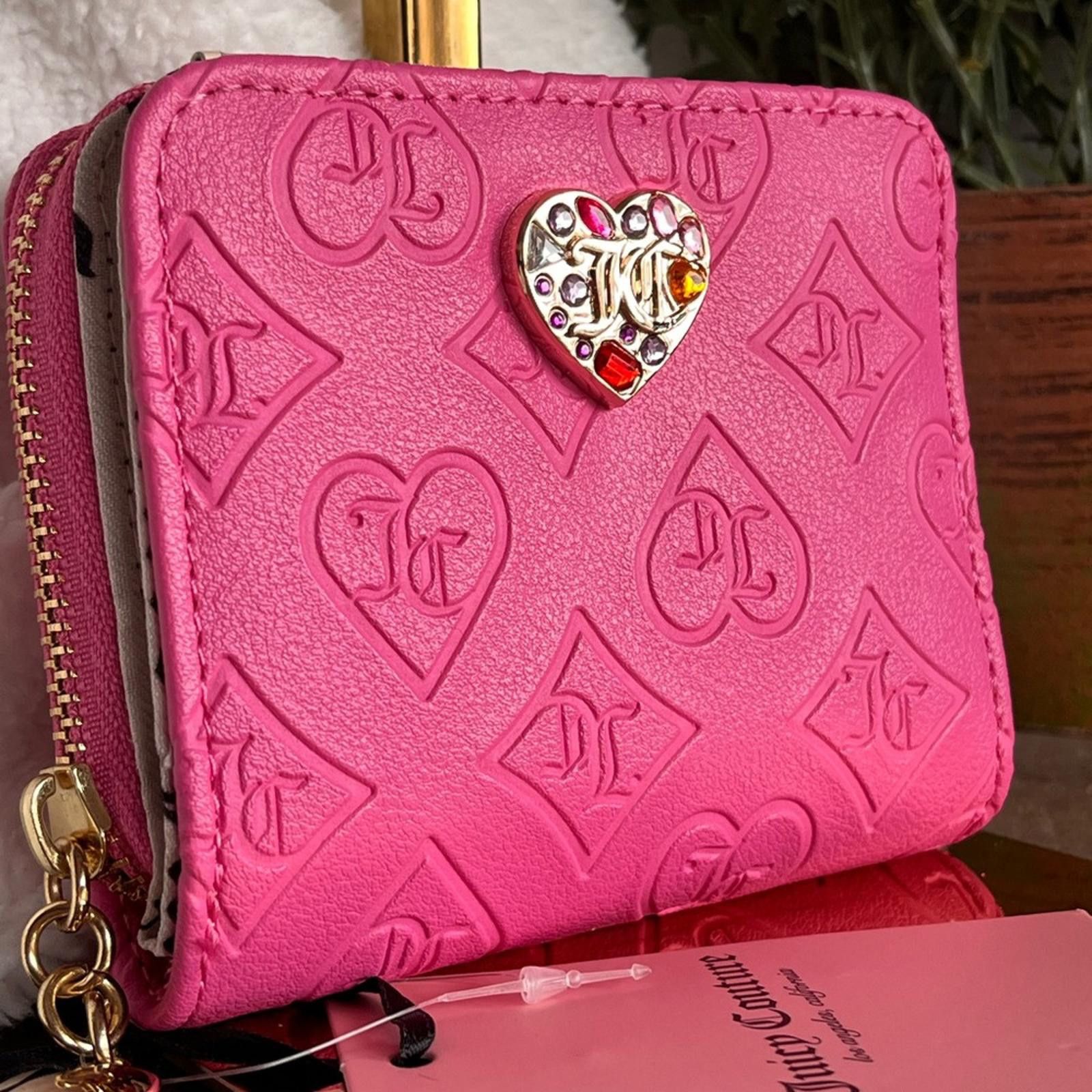 Juicy Couture Jeans Juicy Couture Glitz Out Babe Zip Around Wallet NWT Size ONE SIZE - 1 Thumbnail