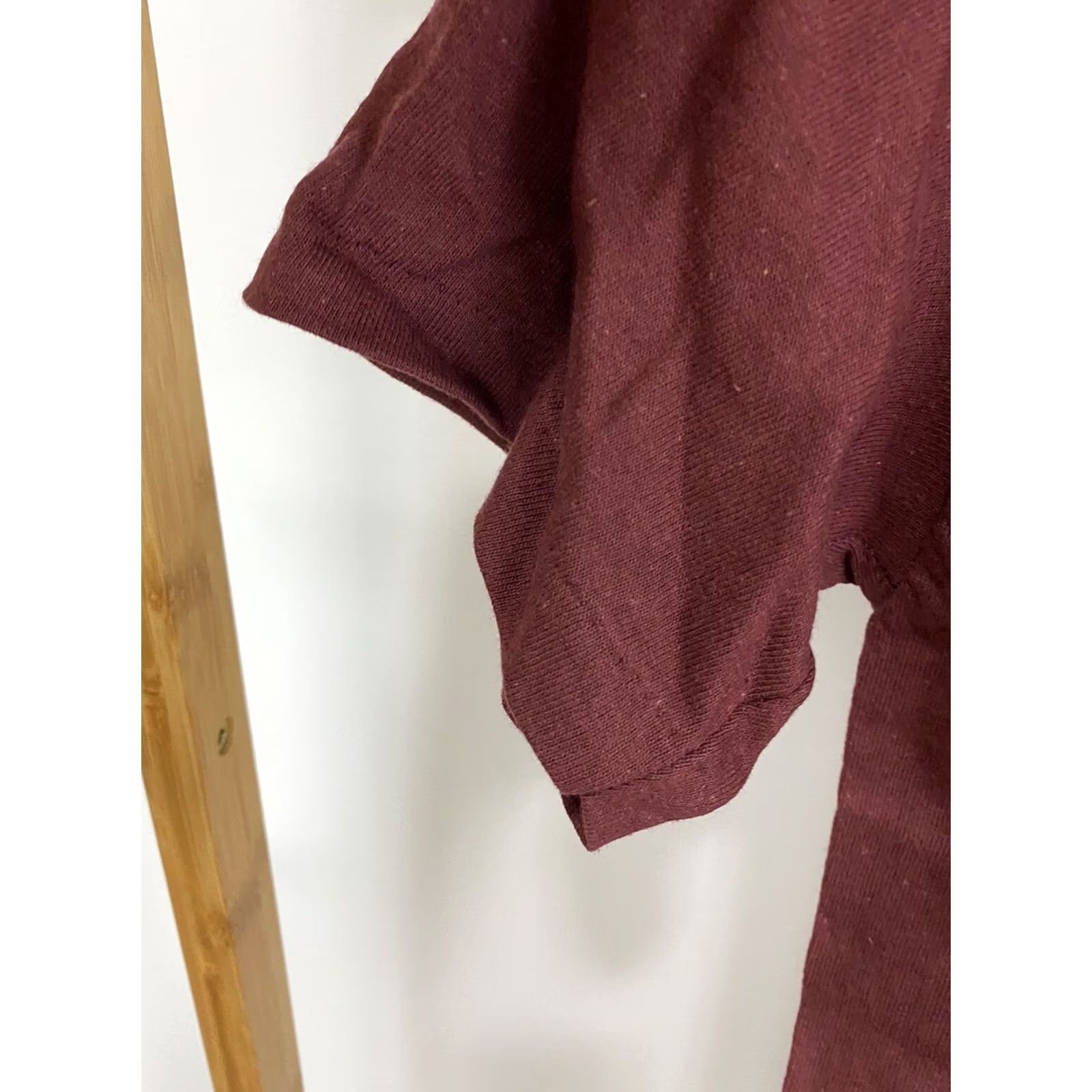 Russell Athletic NWOT Russell Athletic T-Shirt Burgundy 80s Single Stitch Size S USA Mens Shirt Side Stitch Vintage USA Theme Burgundy Shirt Mens S Size US S / EU 44-46 / 1 - 4 Thumbnail