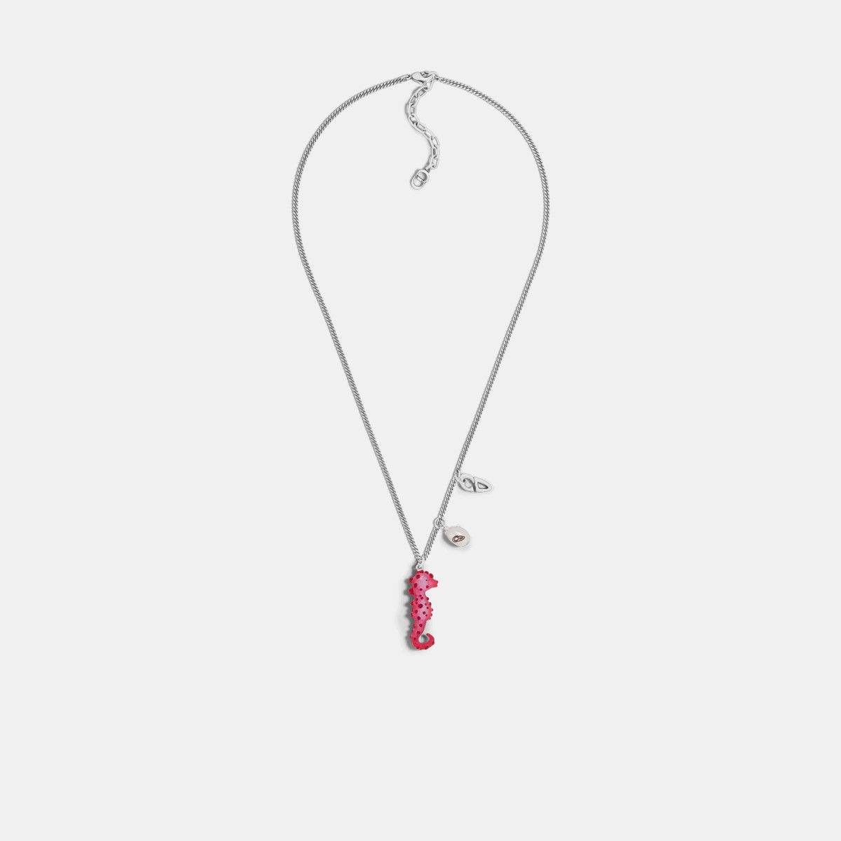 Dior o1bcso1str0126 Size:OS/Seahorse Necklace in Silver Size ONE SIZE - 1 Thumbnail