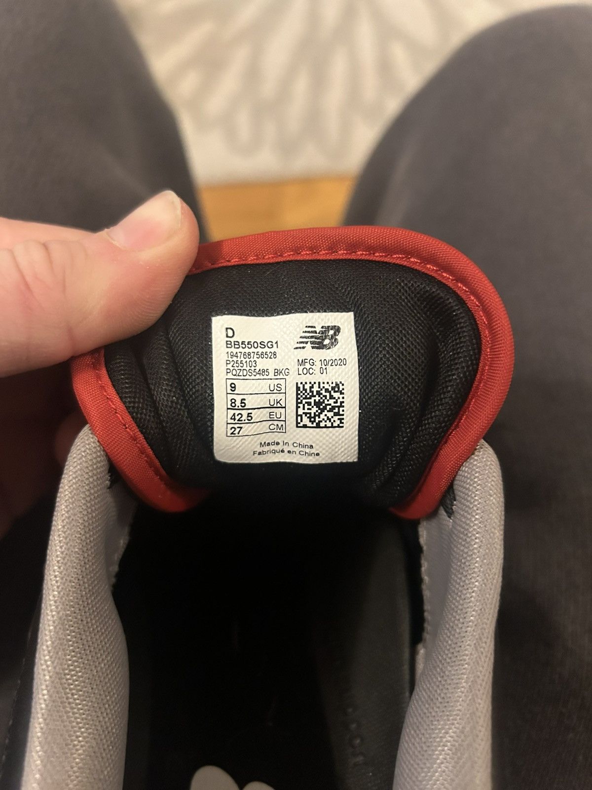 New Balance New Balance 550 Bred Size US 9 / EU 42 - 6 Thumbnail