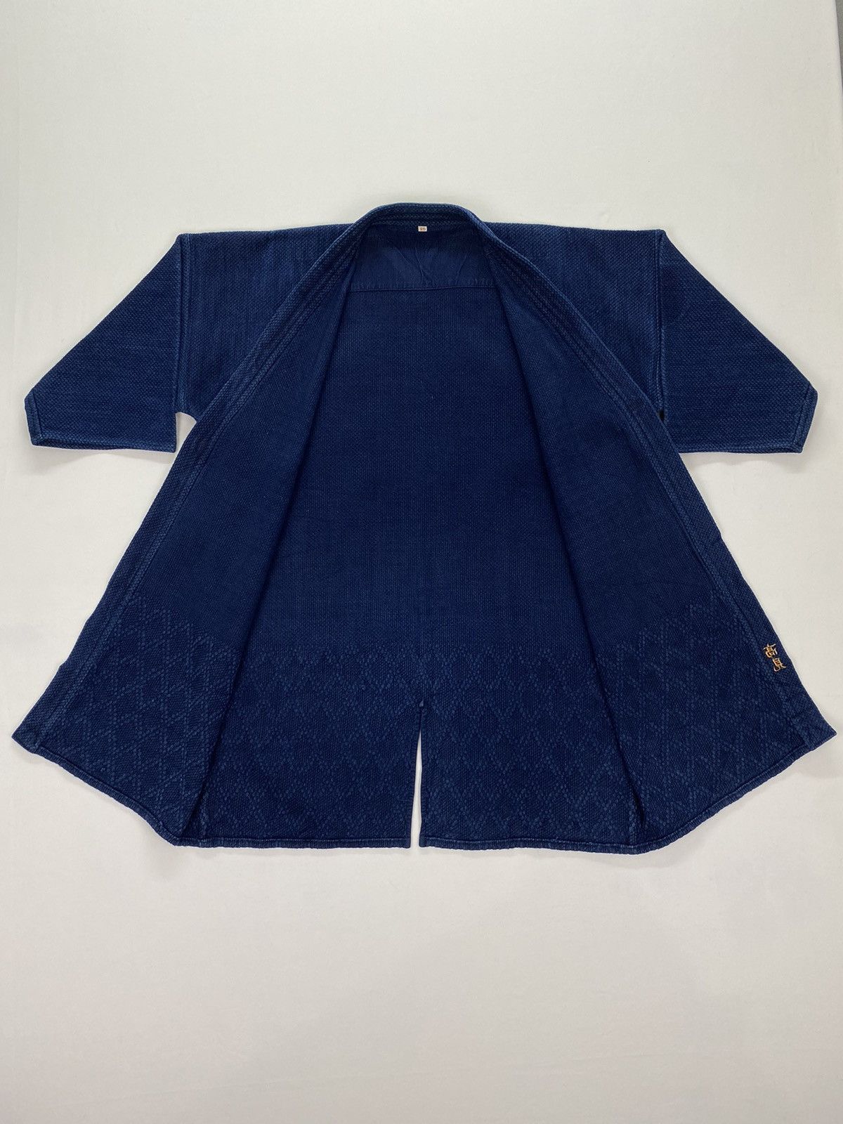Japanese Brand × Vintage Japanese Indigo Sashiko Kimono Size US S / EU 44-46 / 1 - 9 Thumbnail