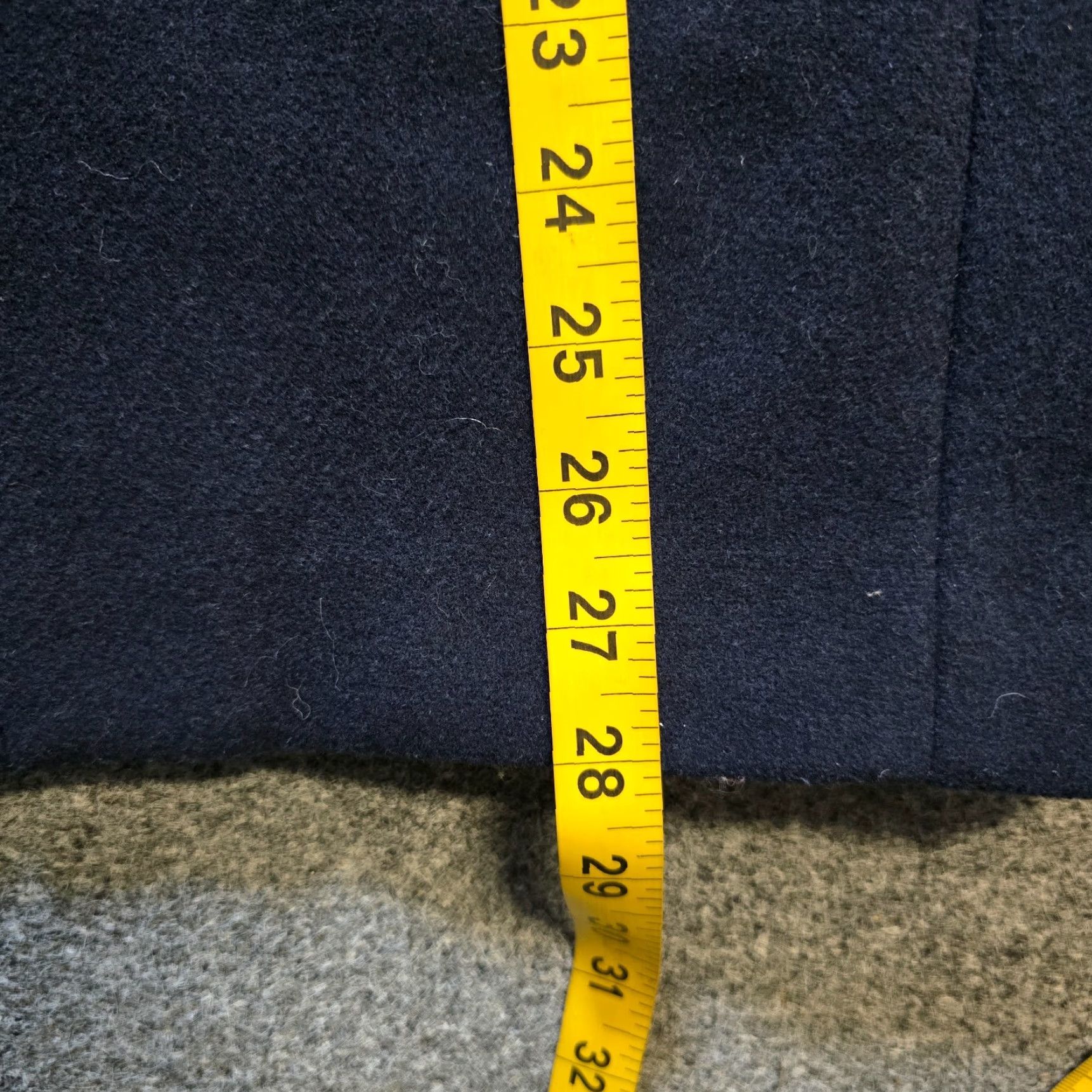 J.Crew J Crew Jacket Womens Blue Wool Heavy Full Zip Capsule Classic Size 2 Size XS / US 0-2 / IT 36-38 - 6 Thumbnail