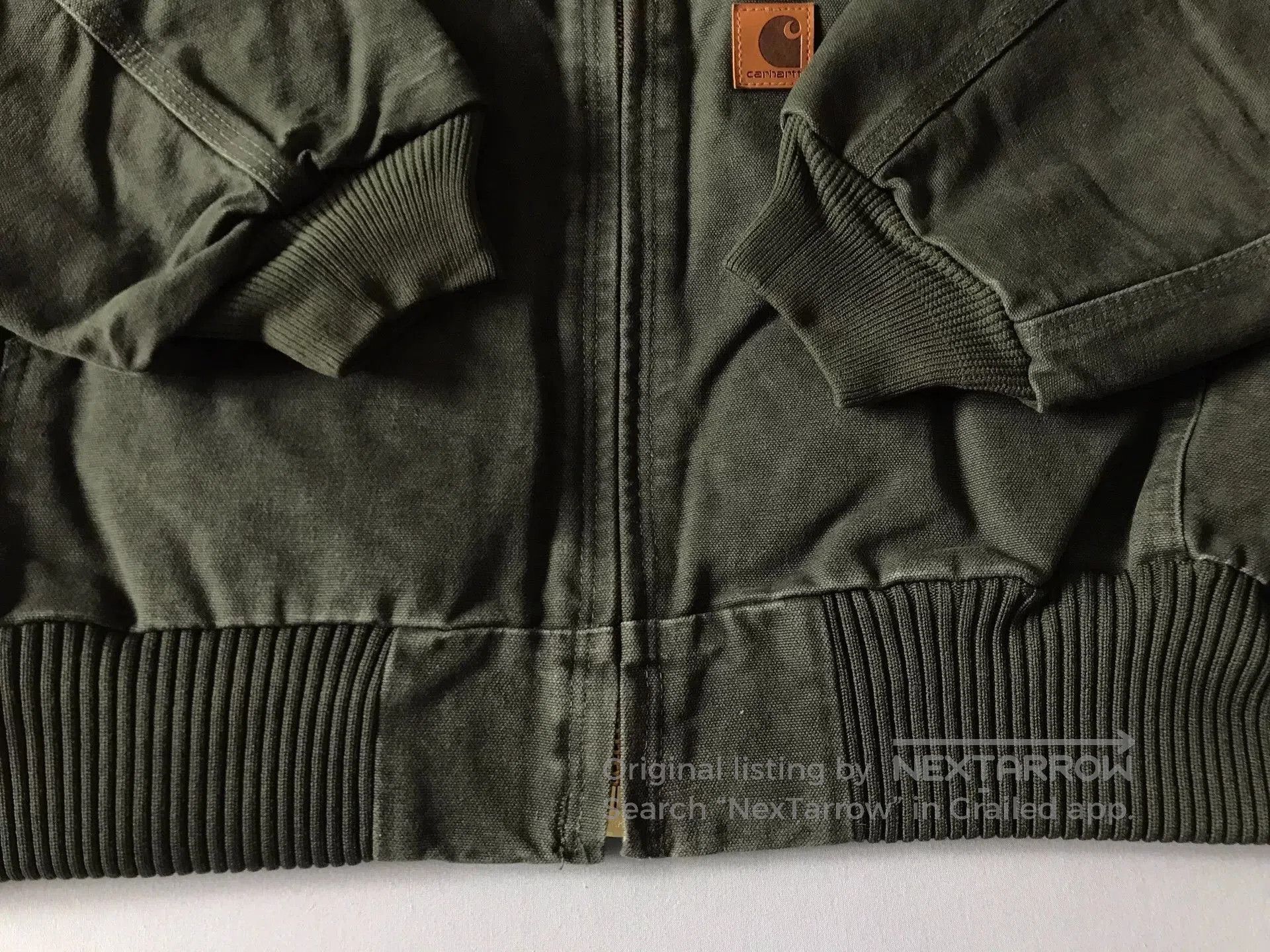 Carhartt Carhartt J130 Moss Green Hooded Jacket. Size US XL / EU 56 / 4 - 5 Thumbnail