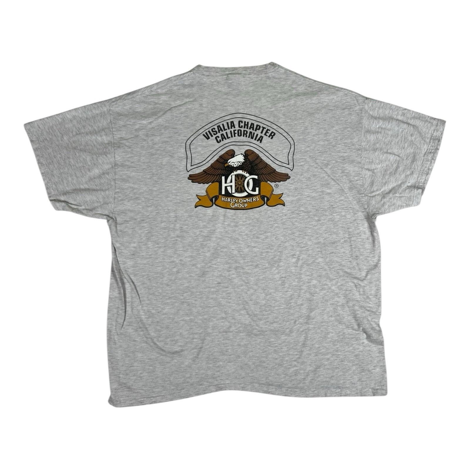 Hanes Vintage Harley Owners Club T-Shirt Visalia California Chapte Size US XXL / EU 58 / 5 - 1 Thumbnail