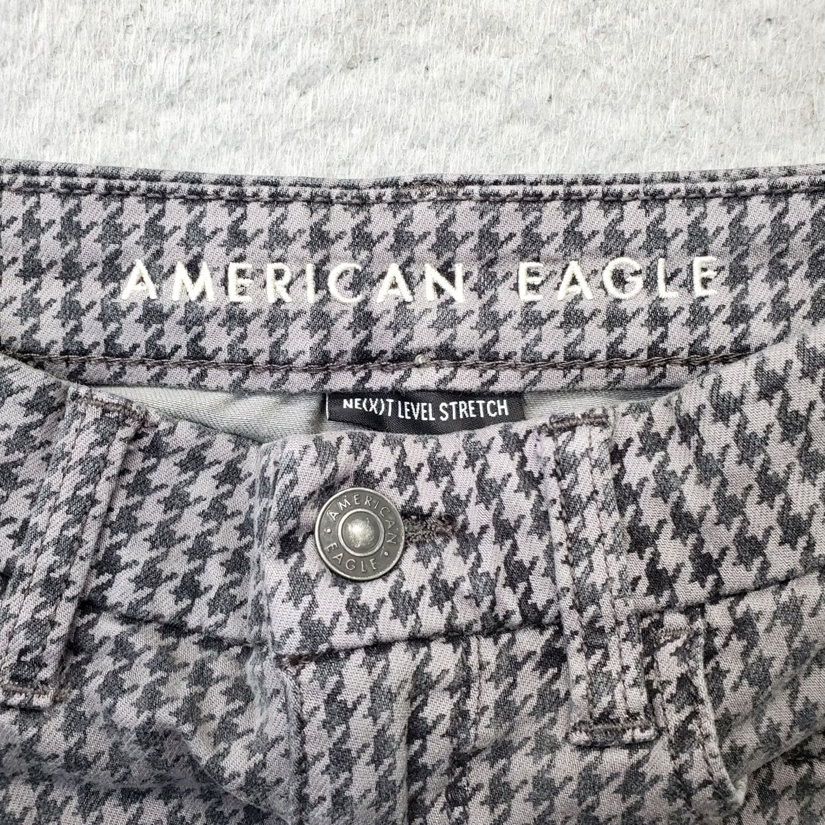 American Eagle Outfitters American Eagle Outfitters Chino Pants Womens 8 Multicolor Houndstooth Cotton Stretch Pants Womens 8 Multicolor Houndstooth Cotton Stretch Size 30" / US 8 / IT 44 - 7 Thumbnail