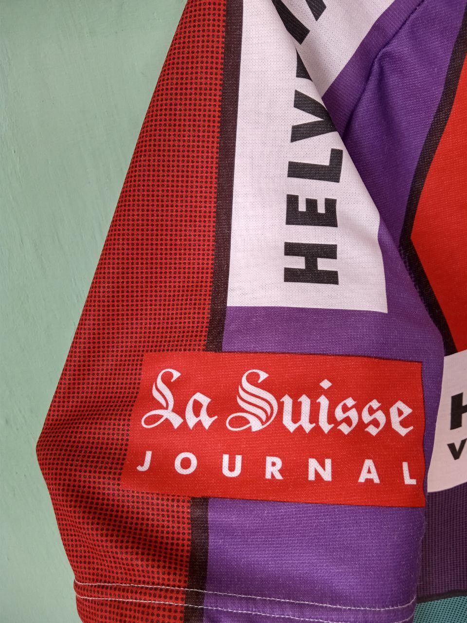 Other Helvetia La Suisse Vintage Cycling Jersey Bike Gonso Shirt Size US XL / EU 56 / 4 - 4 Thumbnail