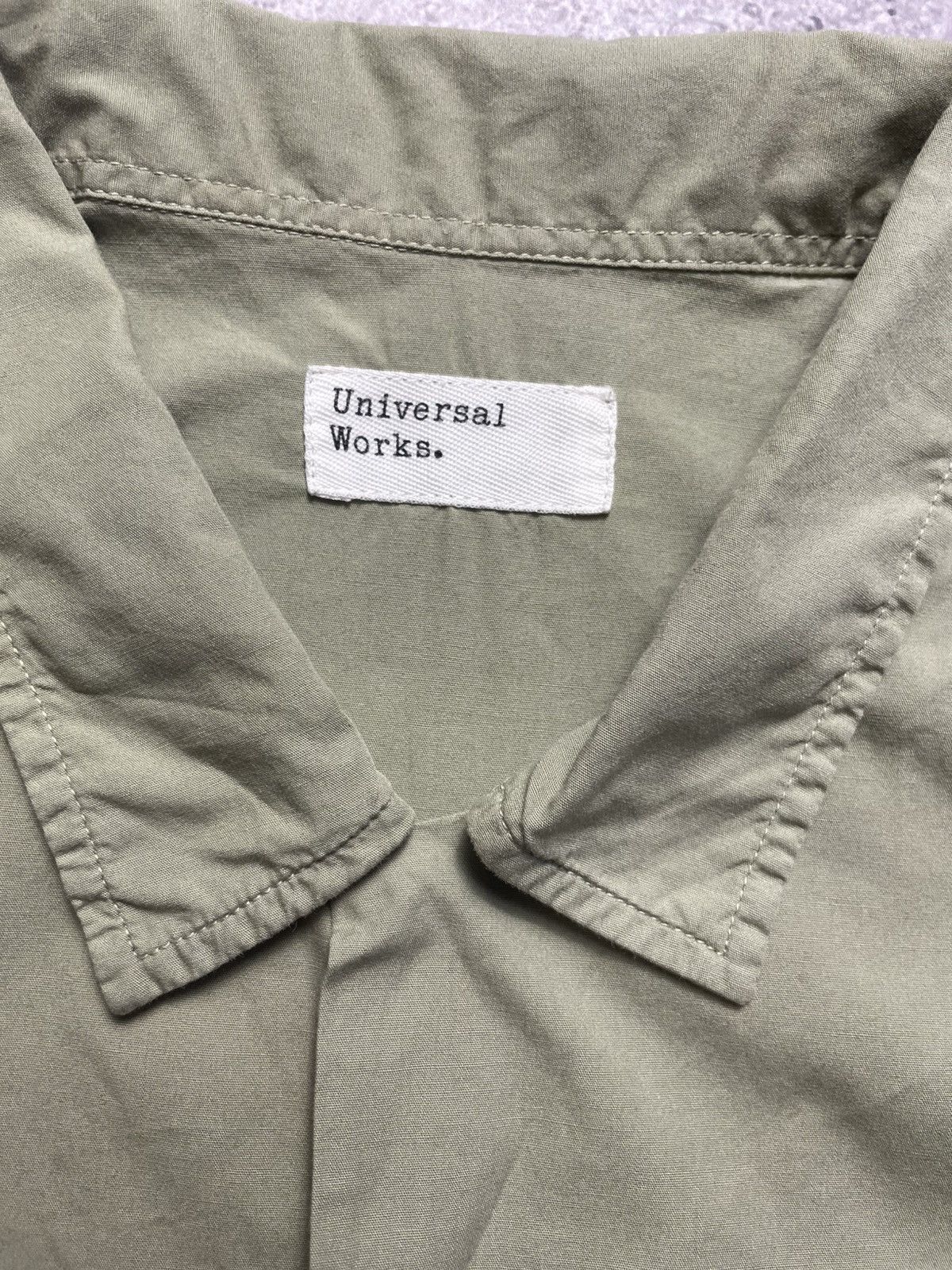 Universal Works Universal Works Shirt men green Button Up short Sleeve Size US S / EU 44-46 / 1 - 3 Thumbnail