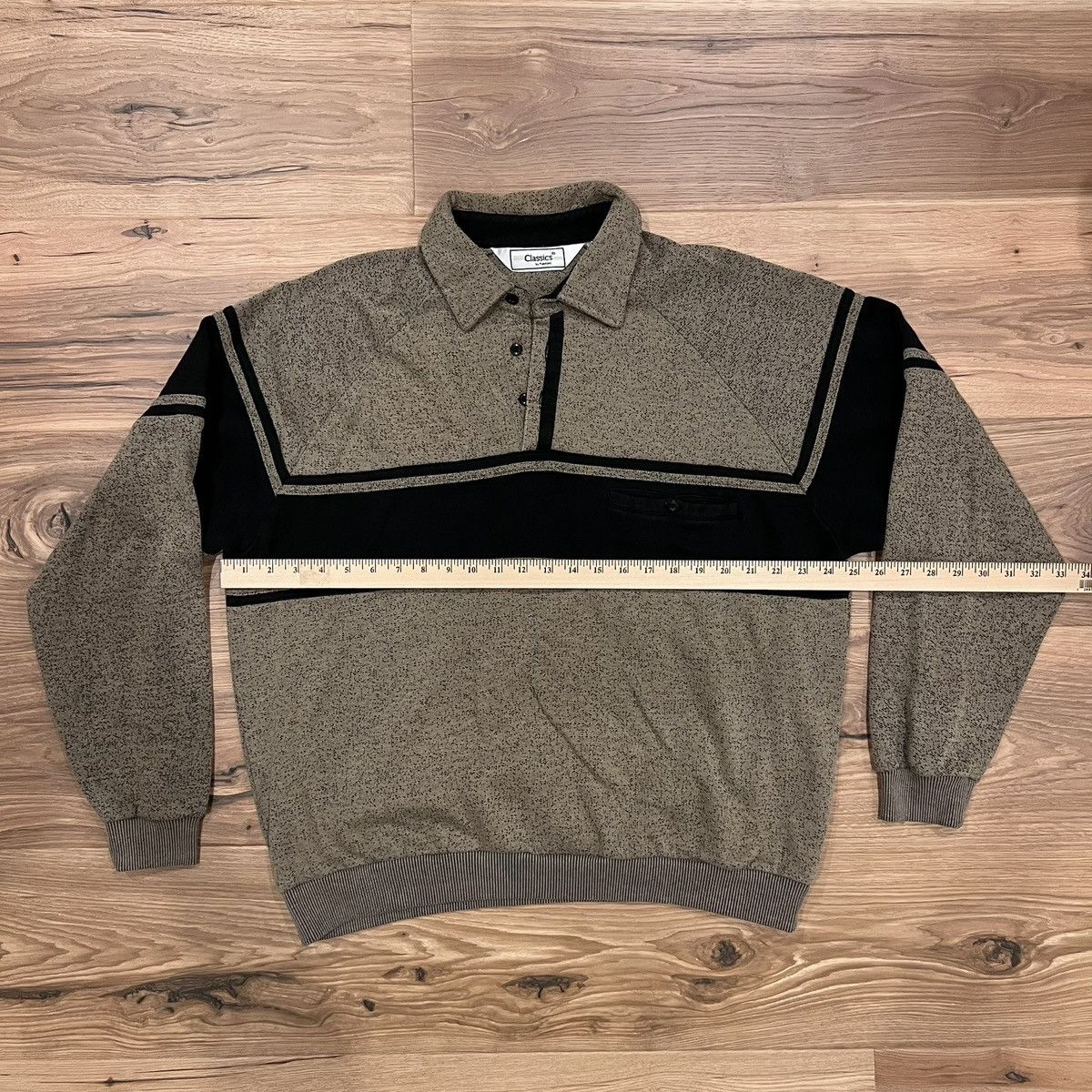 Other Vintage Classics by Palmland Brown Banded Polo XL Striped Size US XL / EU 56 / 4 - 4 Thumbnail