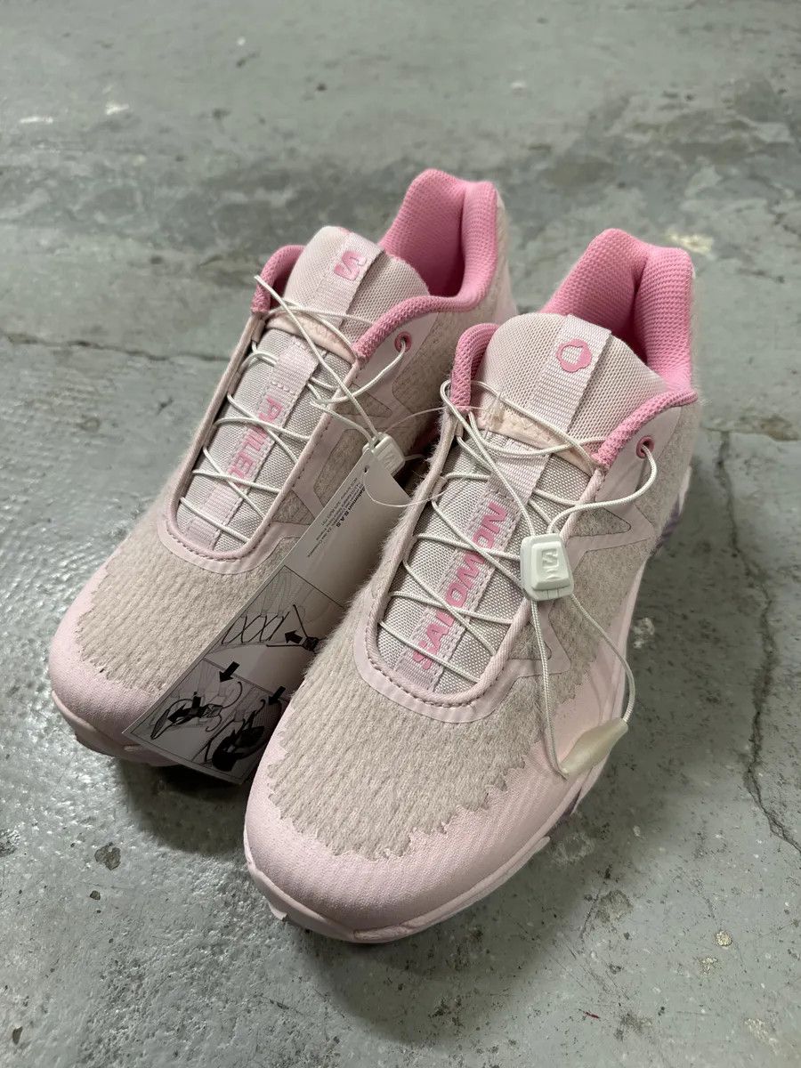 Salomon × Vintage Salomon Phileo SX-SP1 Pink Low Sneakers Size US 7.5 / EU 40-41 - 7 Thumbnail