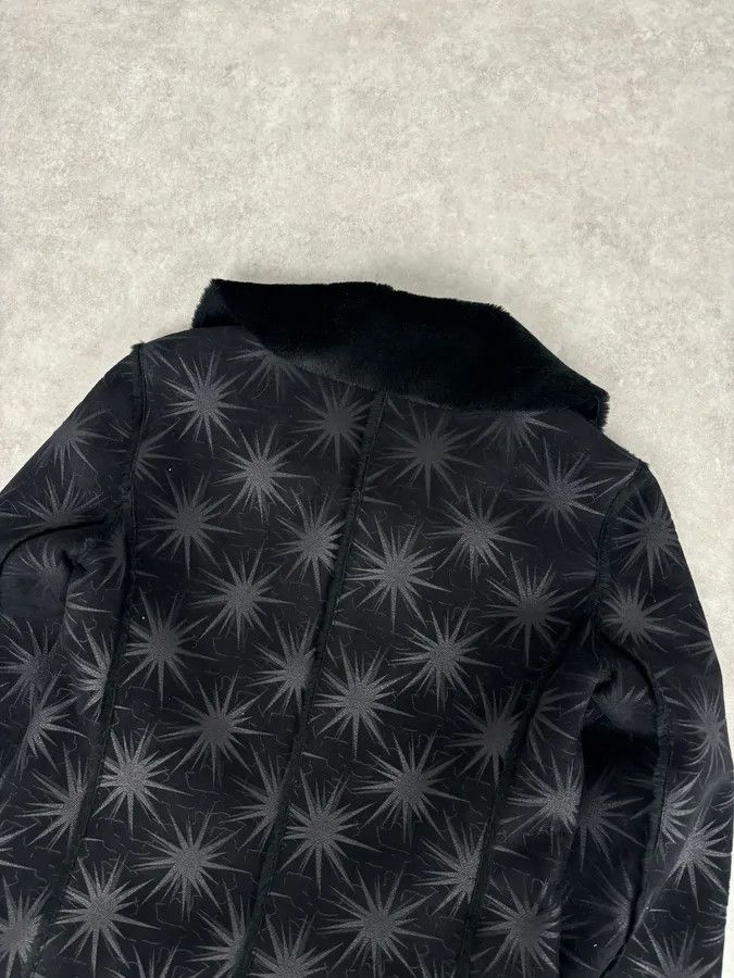 Emporio Armani AW2004 Emporio Armani Black Stars Contemporary Reversible Long Coat Size M / US 6-8 / IT 42-44 - 9 Thumbnail