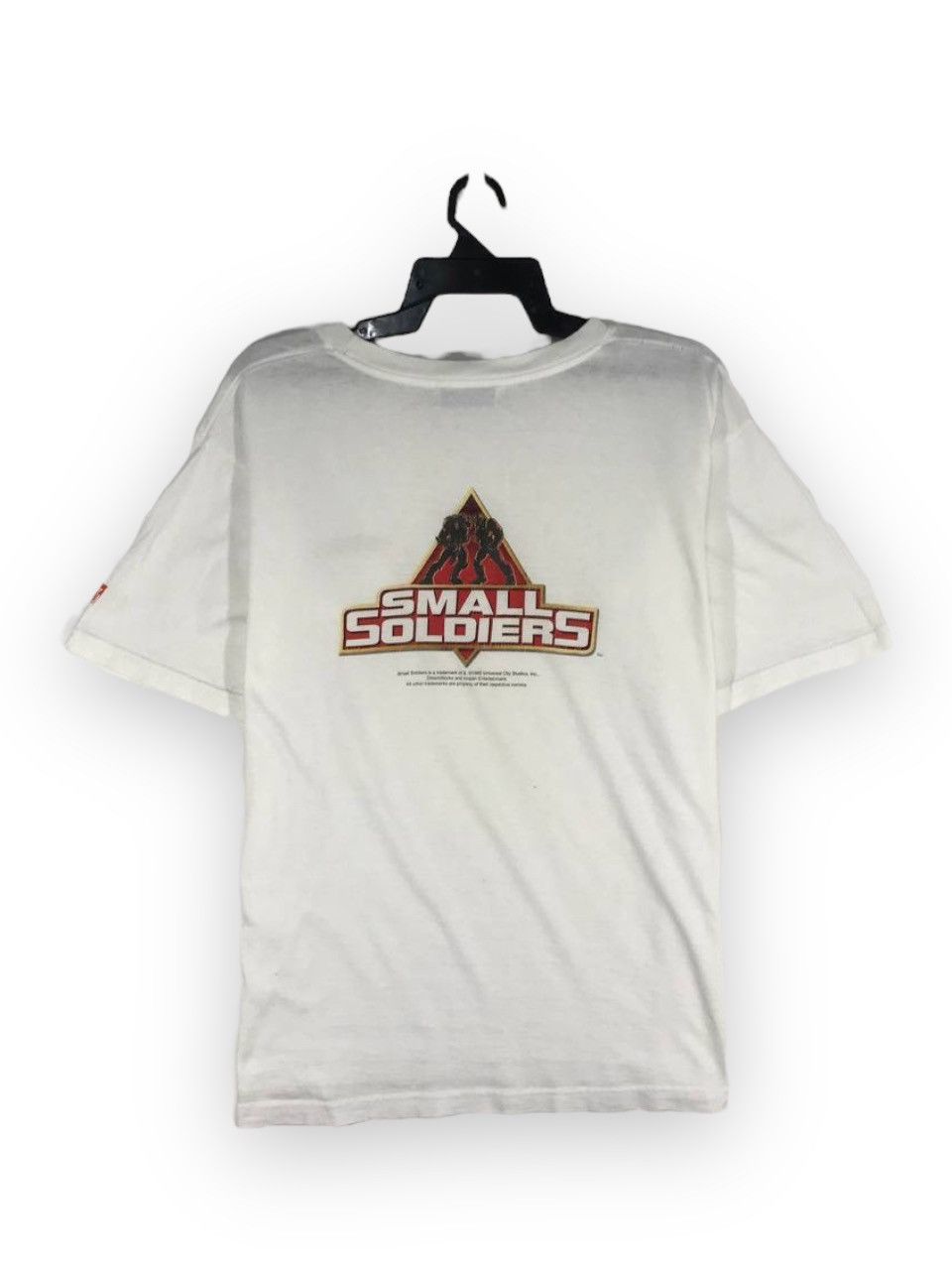 image of 1998 Small Soldiers Movie Toys War in White, Men's (Size Medium)