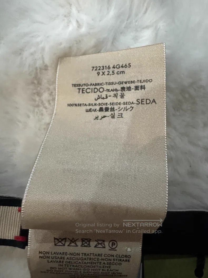 Gucci Guicci Silk Bow Tie Size ONE SIZE - 7 Thumbnail