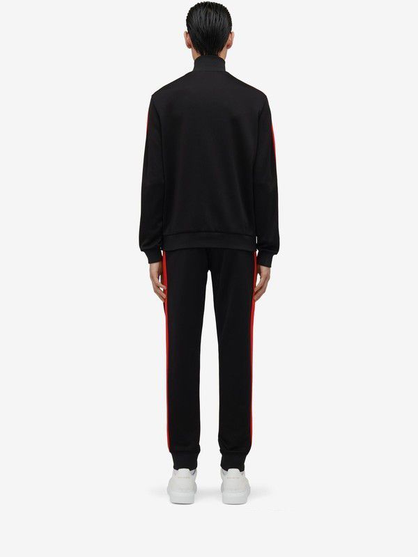 Alexander McQueen o1w1db10725 Half Seal Logo Sweatshirt in Black Size US L / EU 52-54 / 3 - 3 Thumbnail