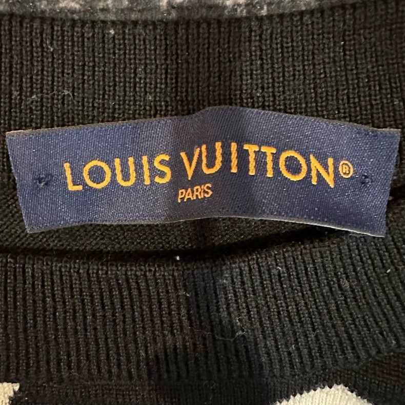Louis Vuitton Louis Vuitton SS23 Intarsia Abstract Crew Neck Long Sleeve Size US S / EU 44-46 / 1 - 5 Thumbnail