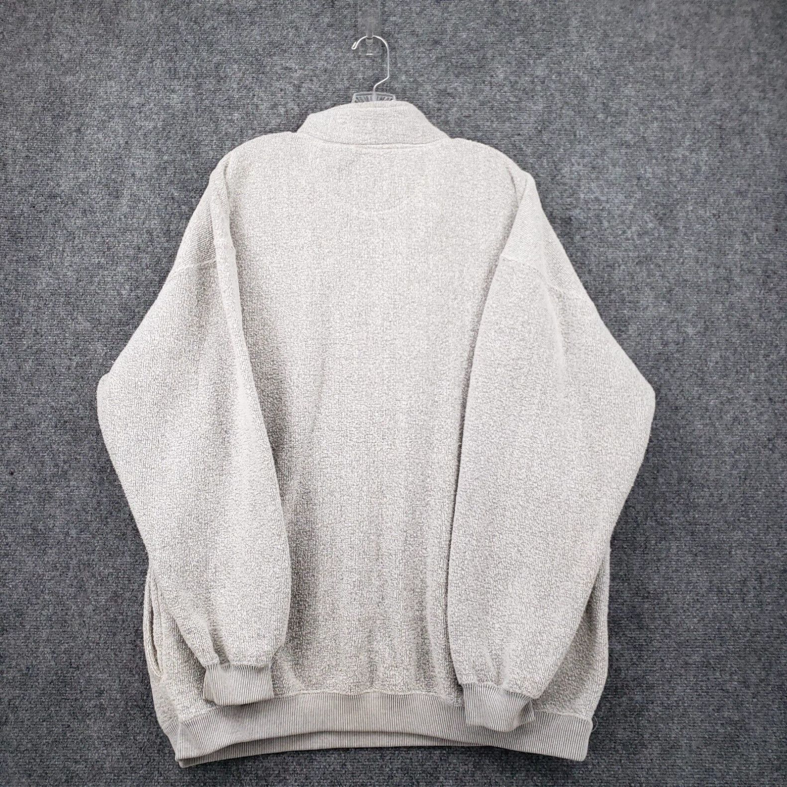 Big Dogs Big Dogs Sweater Mens XL Gray Quarter Zip Pullover Size US XL / EU 56 / 4 - 2 Thumbnail
