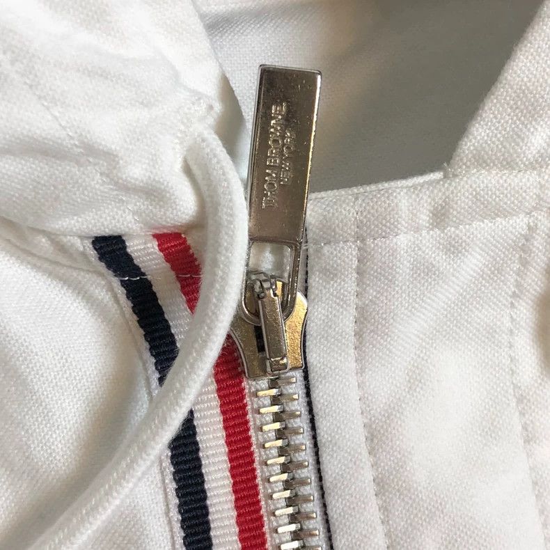 Thom Browne Thom Browne Zippered shirt, hooded jacket 2503-Nextarrow Size US L / EU 52-54 / 3 - 4 Thumbnail