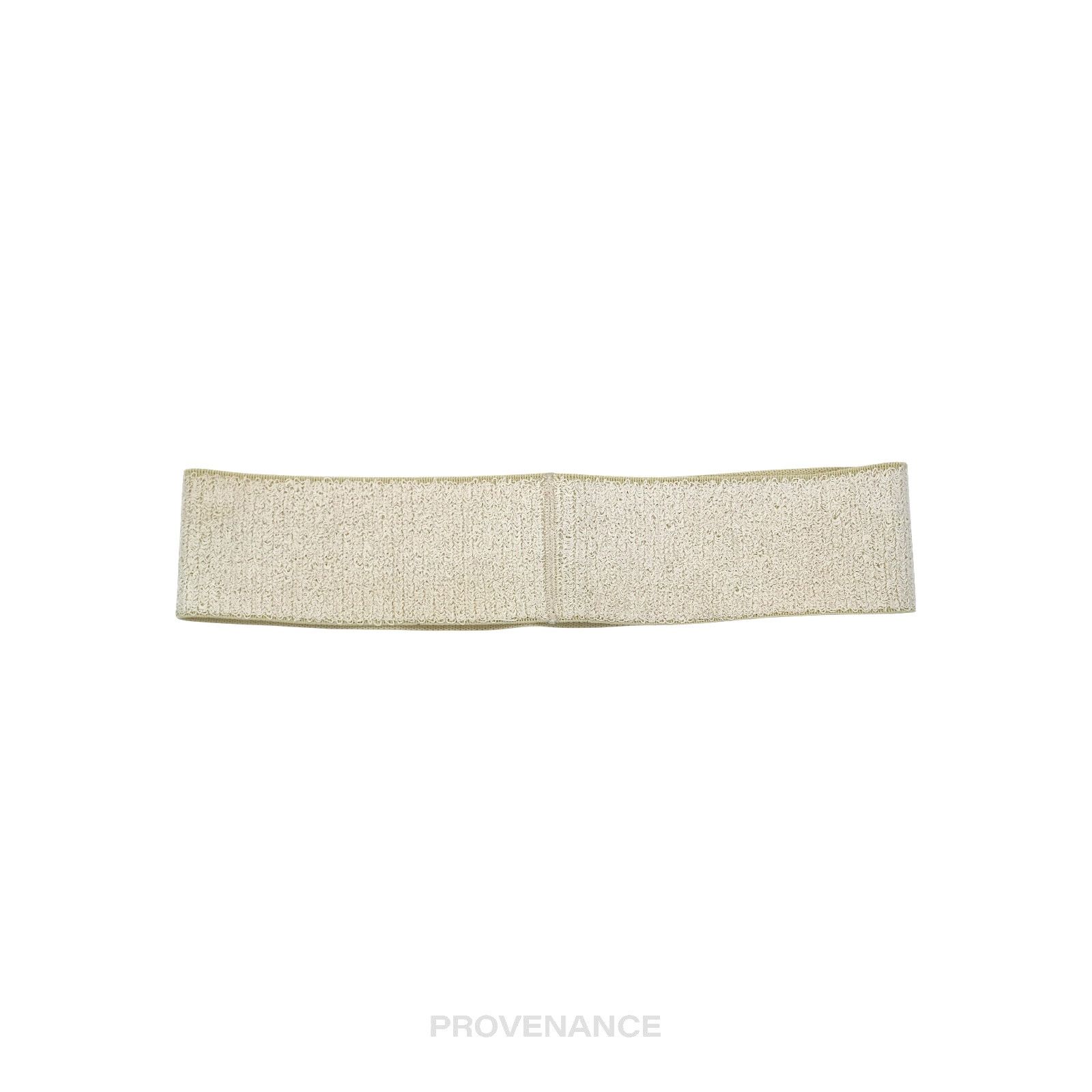 Gucci 🔴 Gucci Logo Headband - Off-White Size ONE SIZE - 2 Thumbnail