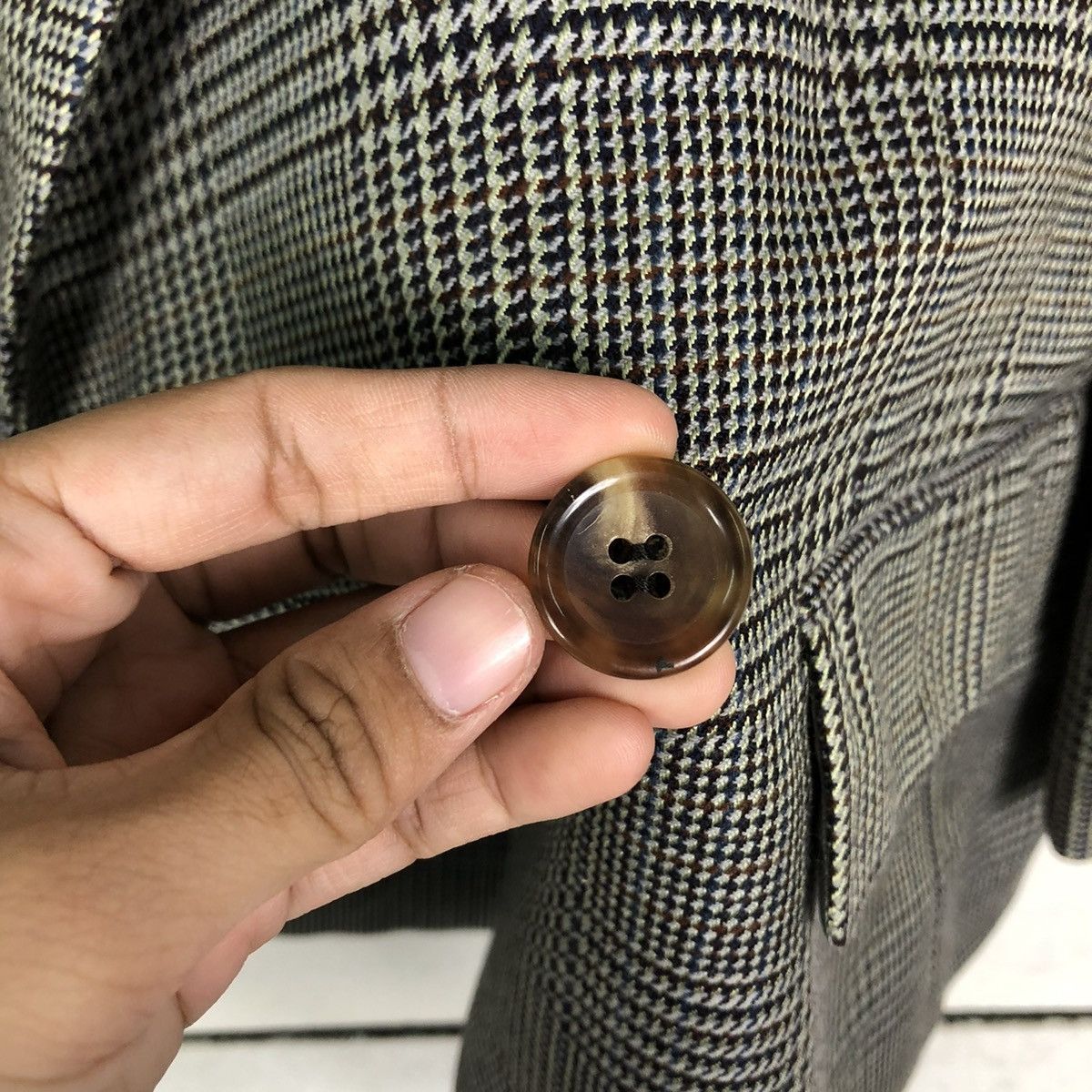 Burberry 🔥VINTAGE BURBERRYS CASUAL COATS JACKET TARTAN DESIGN Size US M / EU 48-50 / 2 - 16 Thumbnail