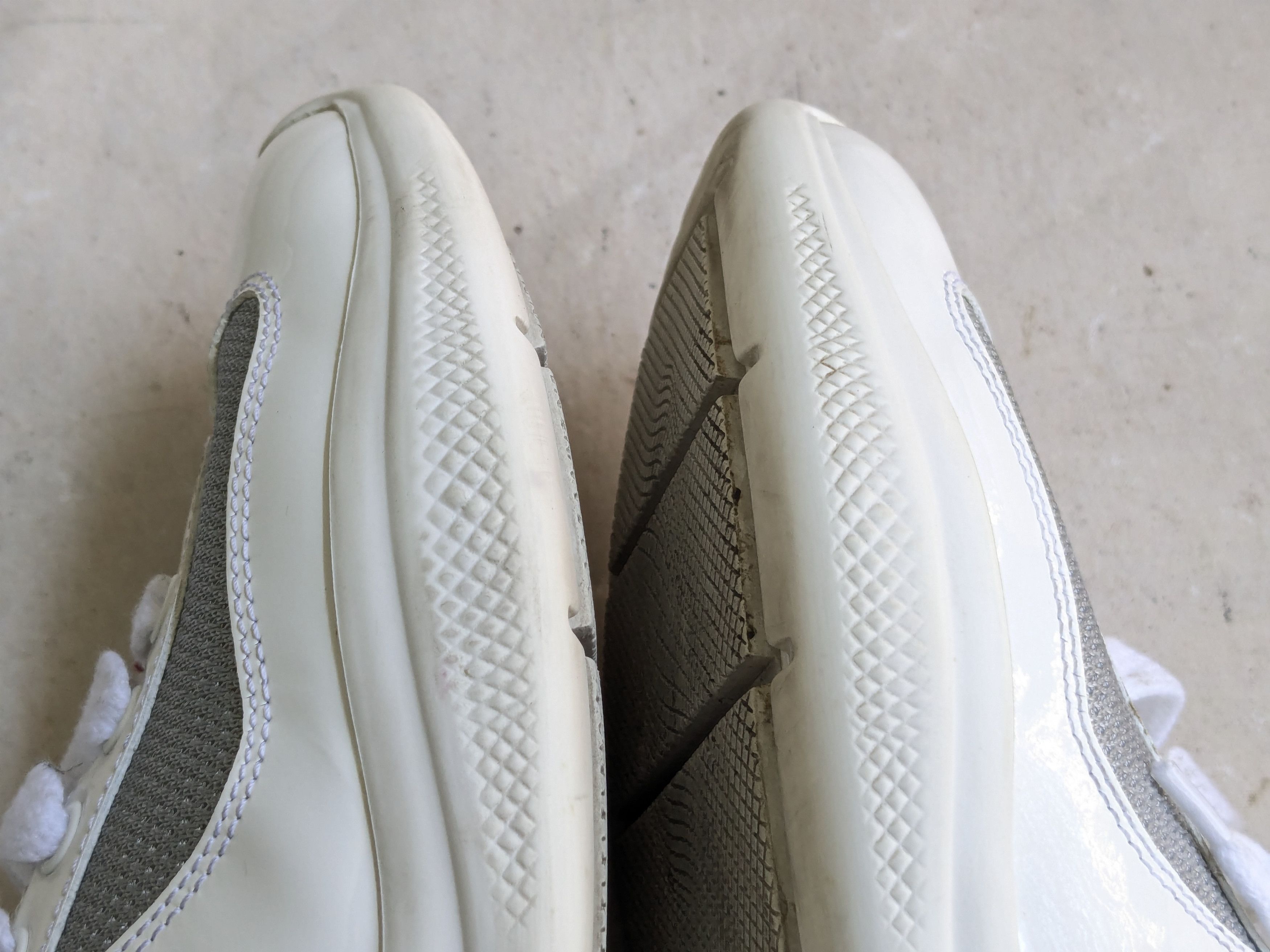 Prada Prada America's Cup White 8 Low Silver Patent Leather Size US 8 / EU 41 - 4 Thumbnail