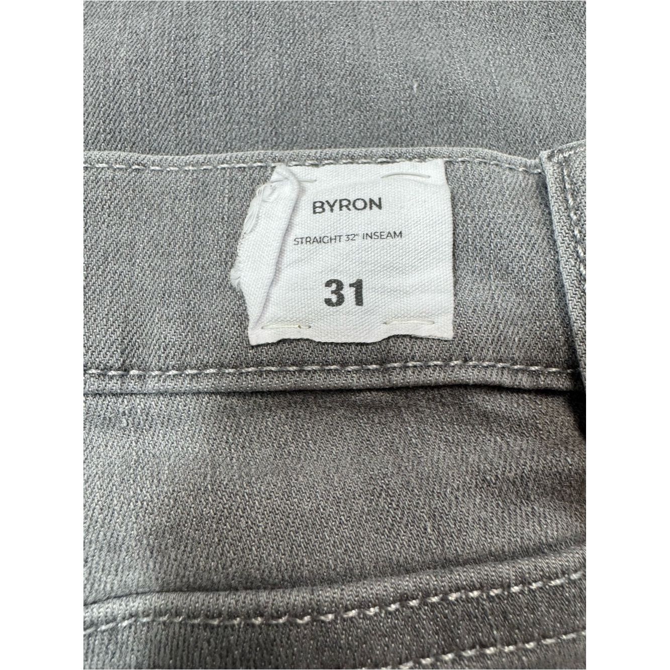 Hudson NWT New Hudson Byron Straight Jeans In Sumatra Size 31 x 32 Size US 31 - 9 Thumbnail