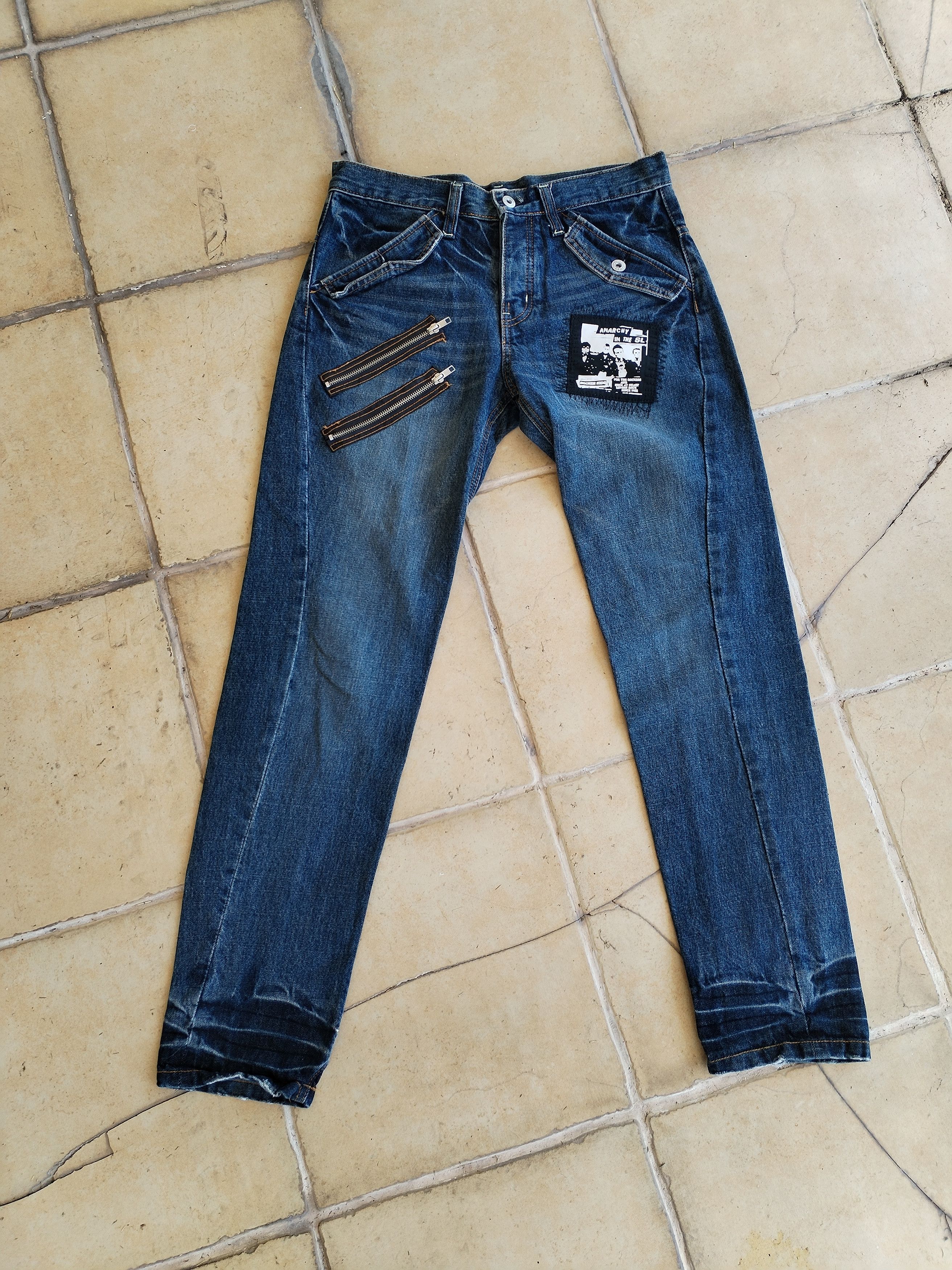 Vintage Vintage Super Lovers "Anarchy in The SL" Size US 30 / EU 46 - 1 Thumbnail