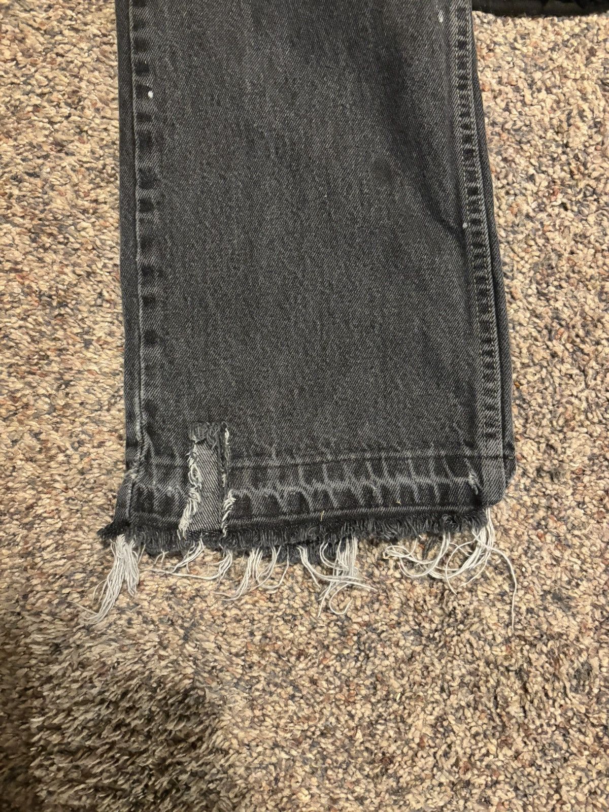 Vintage distressed demin baggy y2k pants Size US 30 / EU 46 - 7 Thumbnail
