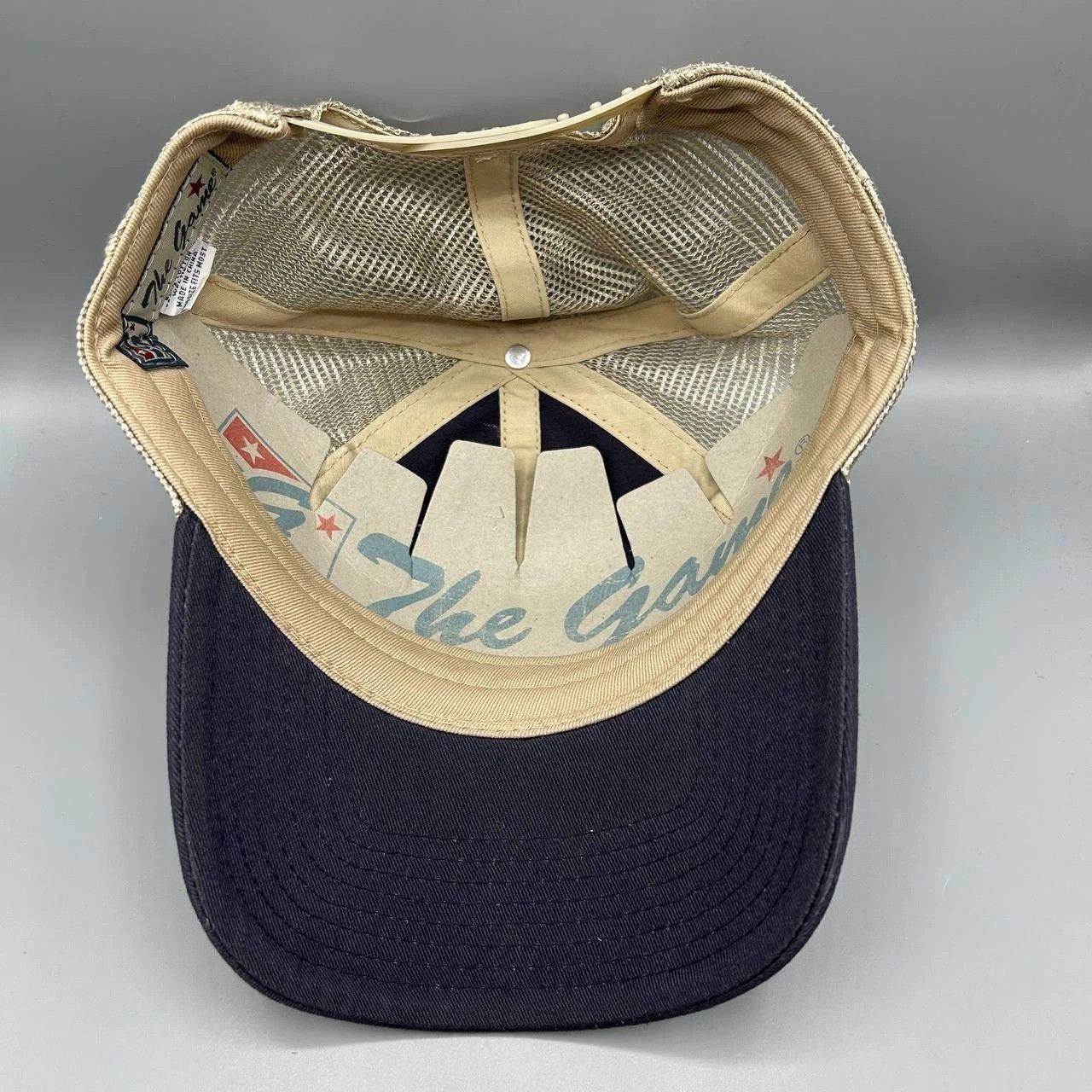 The Game Vintage Villanova Wildcats Trucker Hat Men NCAA Snap Back Size ONE SIZE - 2 Thumbnail