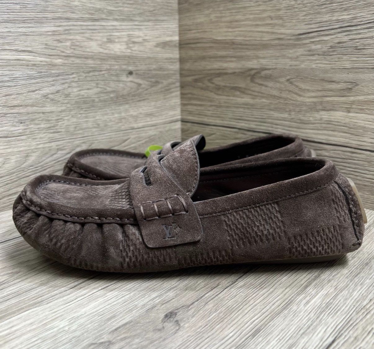 Louis Vuitton LV Louis Vuitton Footprint Brown Damier Bear Paw Loafers J41 Size US 8 / EU 41 - 1 Thumbnail