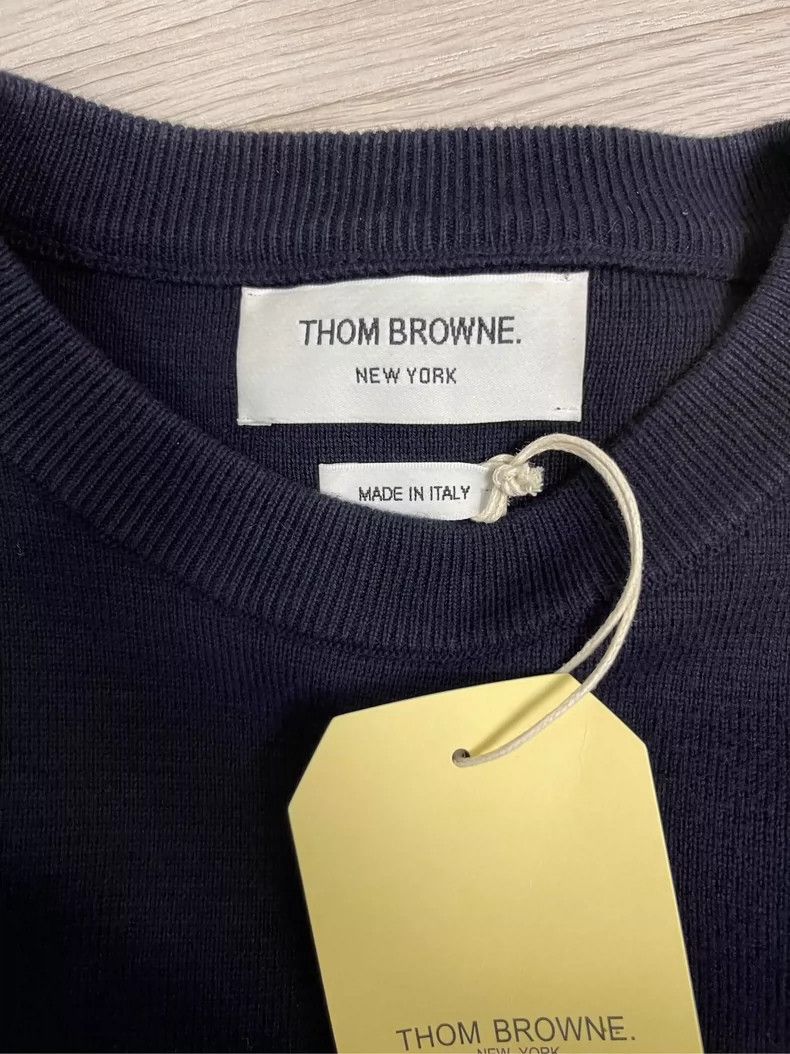 Thom Browne Thom Browne size2 Blue and green gold button round collar s Size US M / EU 48-50 / 2 - 7 Thumbnail