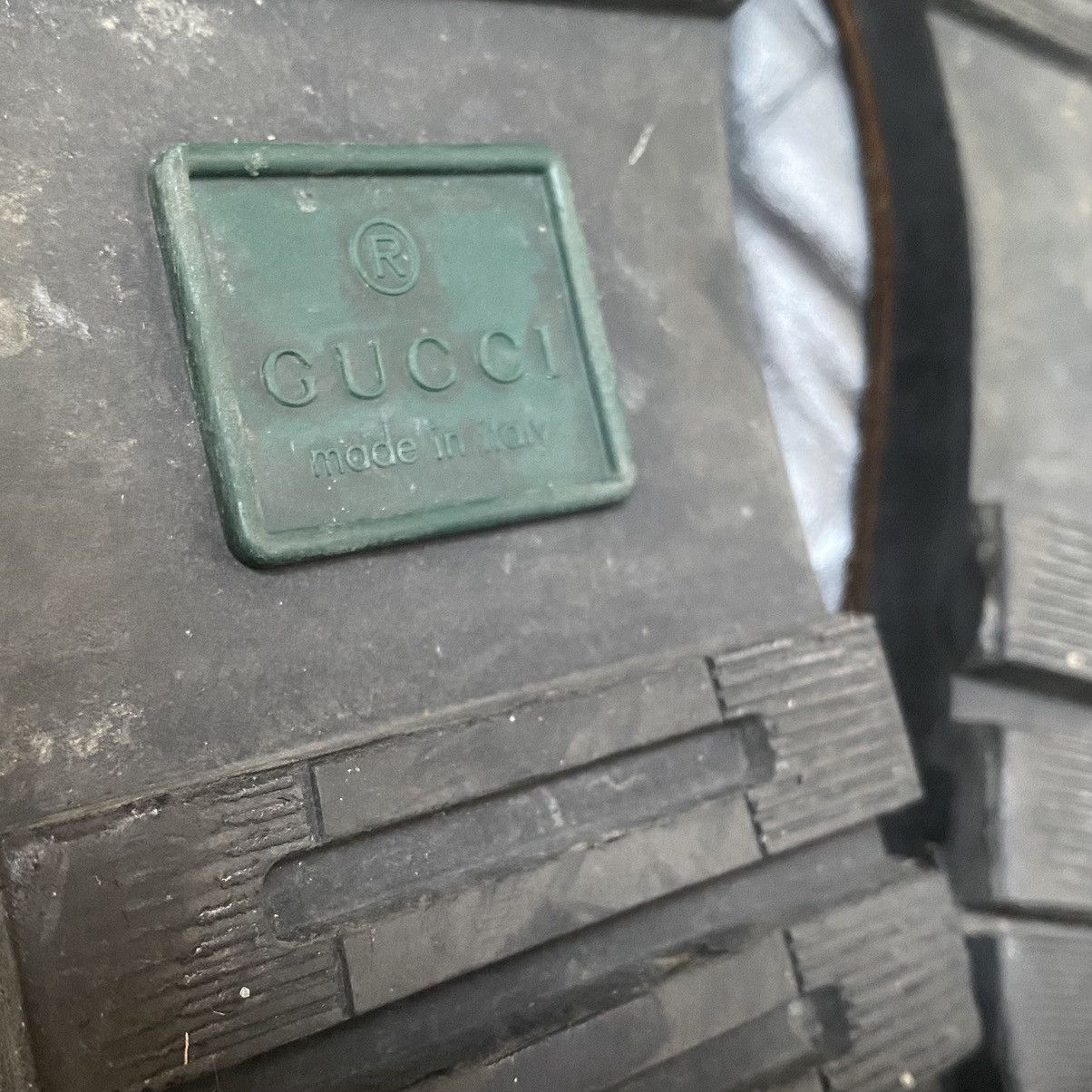 Gucci Gucci Web Accent Leather Lace Up Boots Size US 10 / EU 43 - 10 Thumbnail