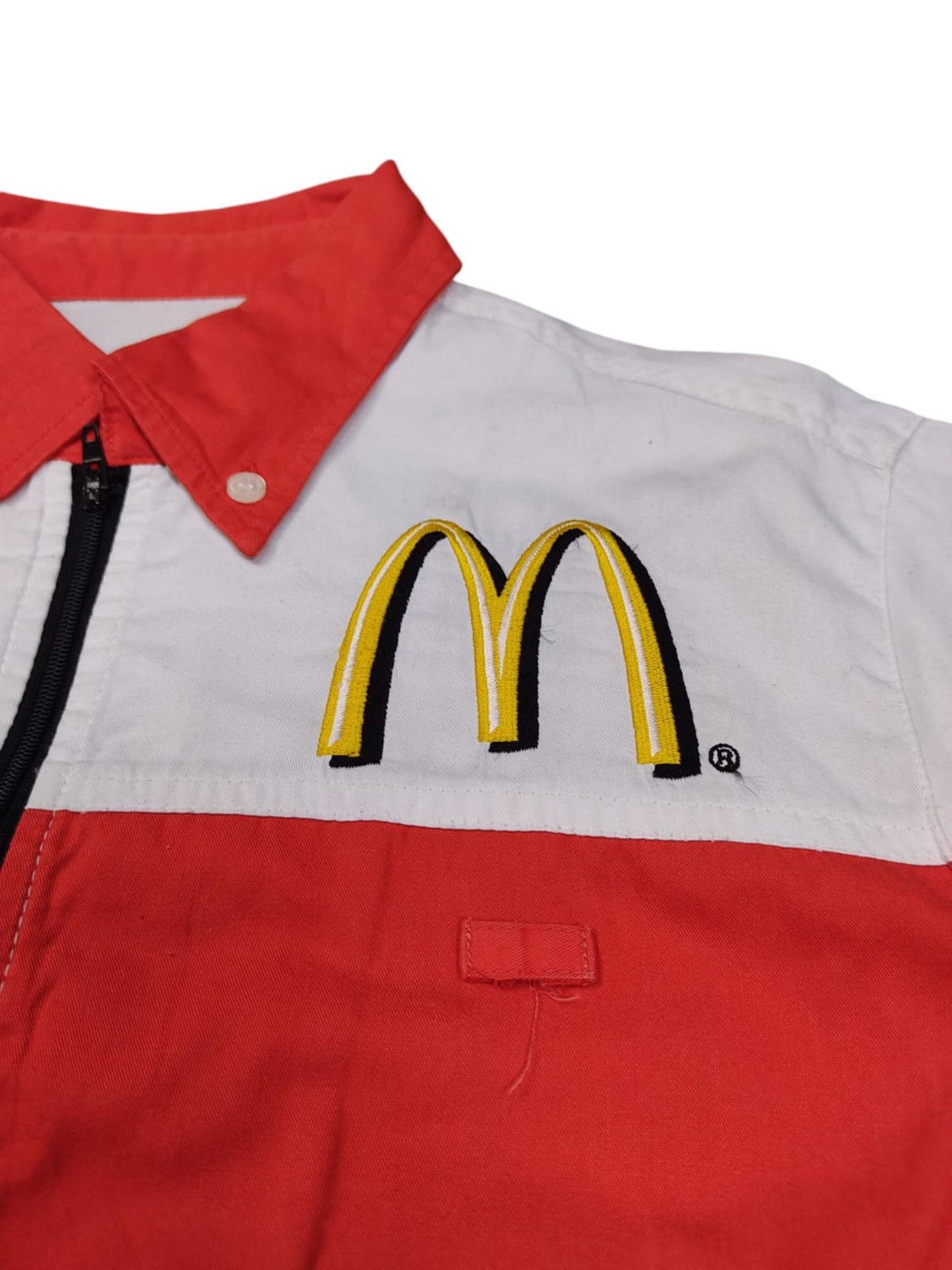 Japanese Brand VINTAGE McDonald’s Work Shirt Zip Size US M / EU 48-50 / 2 - 3 Thumbnail