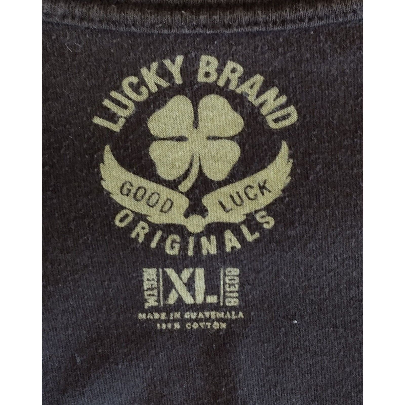 Lucky Brand Lucky Brand Bone Riders Motorcycle Shirt Crossroads, MS. XL Size US XL / EU 56 / 4 - 4 Thumbnail