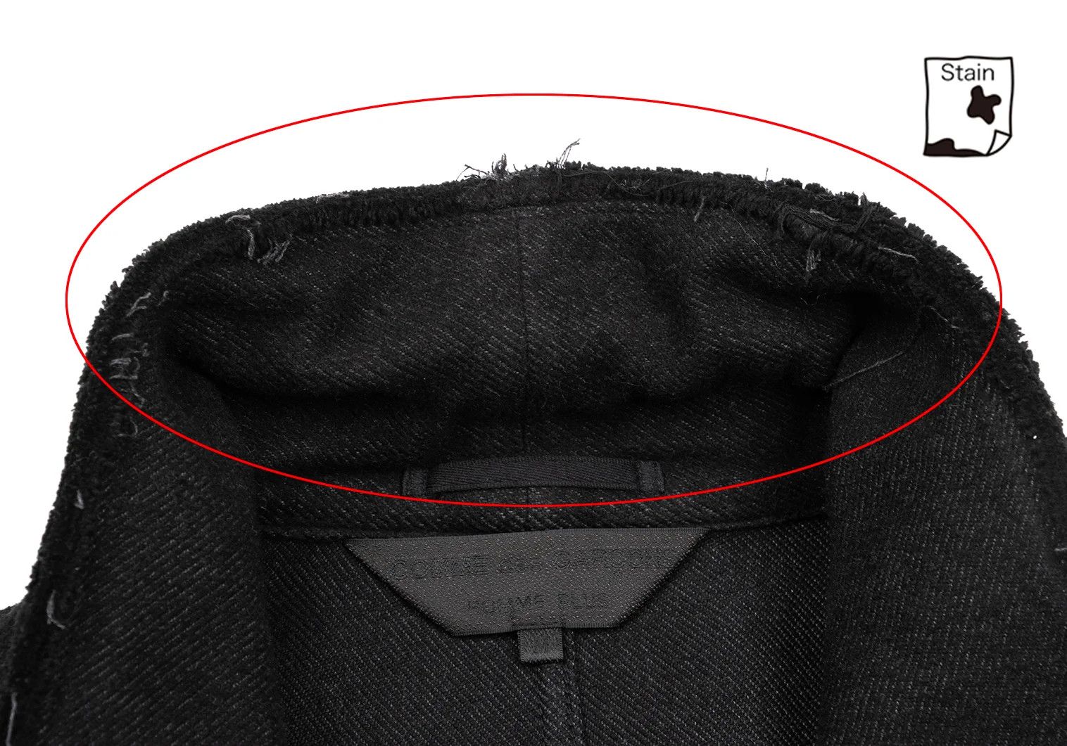 Comme des Garcons Homme Plus 1B Jacket in Black, Size M in Good Condition Size US M / EU 48-50 / 2 - 5 Thumbnail