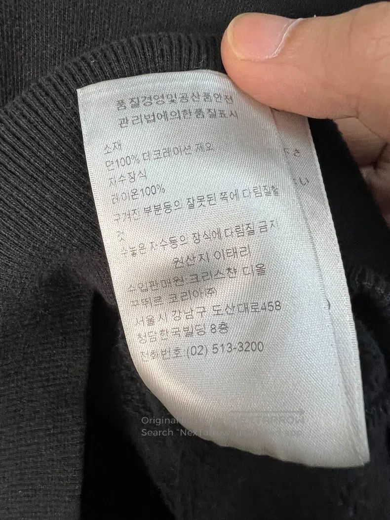 Dior Dior Black cursive letter hoodie Size US L / EU 52-54 / 3 - 6 Thumbnail
