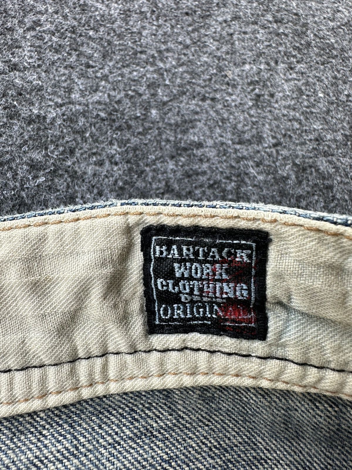 PPFM Vintage Bartack Bondage Distressed Denim W30 D215 Size US 30 / EU 46 - 16 Thumbnail