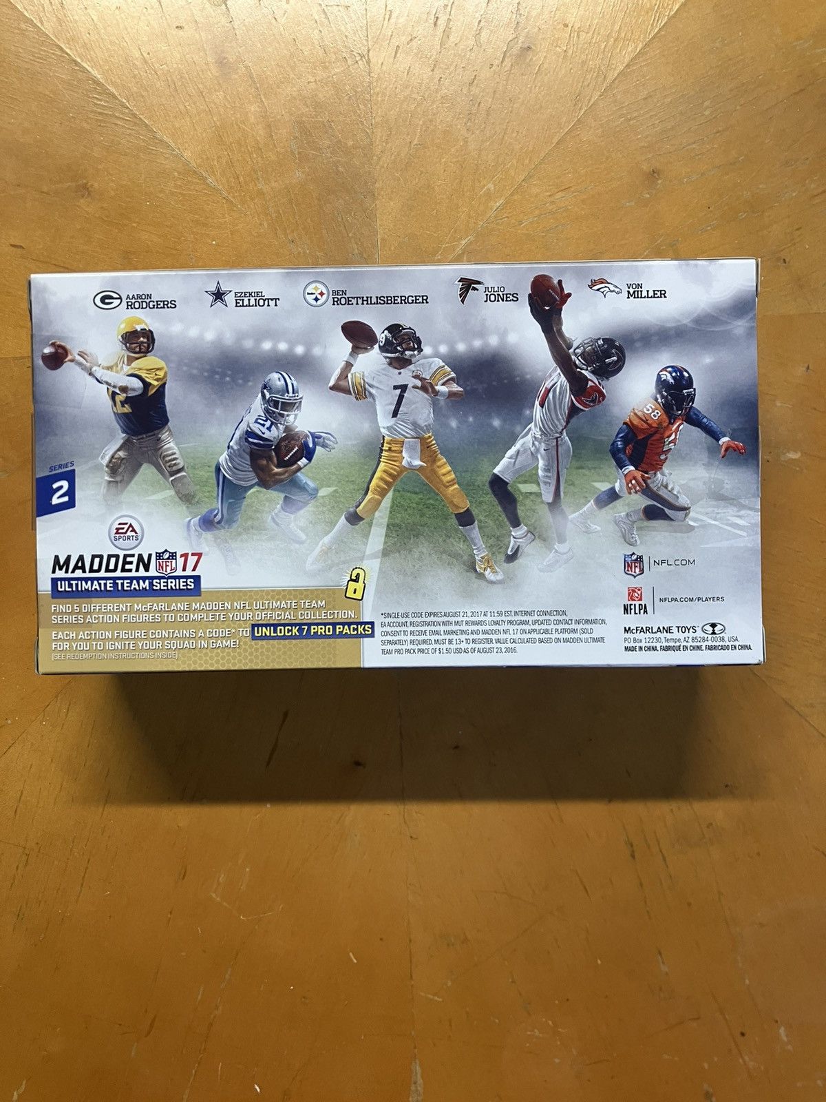 NFL McFarlane Madden NFL 17 Von Miller CHASE Blue Jersey Figure Size ONE SIZE - 3 Thumbnail