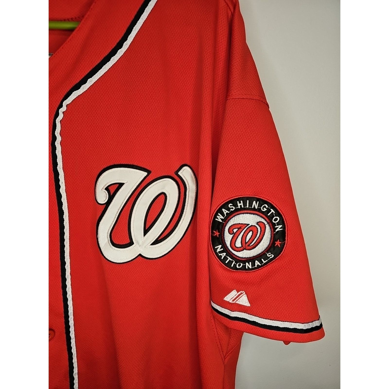 Majestic Majestic Bryce Harper Washington Nationals Jersey Sz 50 MLB Size US XXL / EU 58 / 5 - 2 Thumbnail