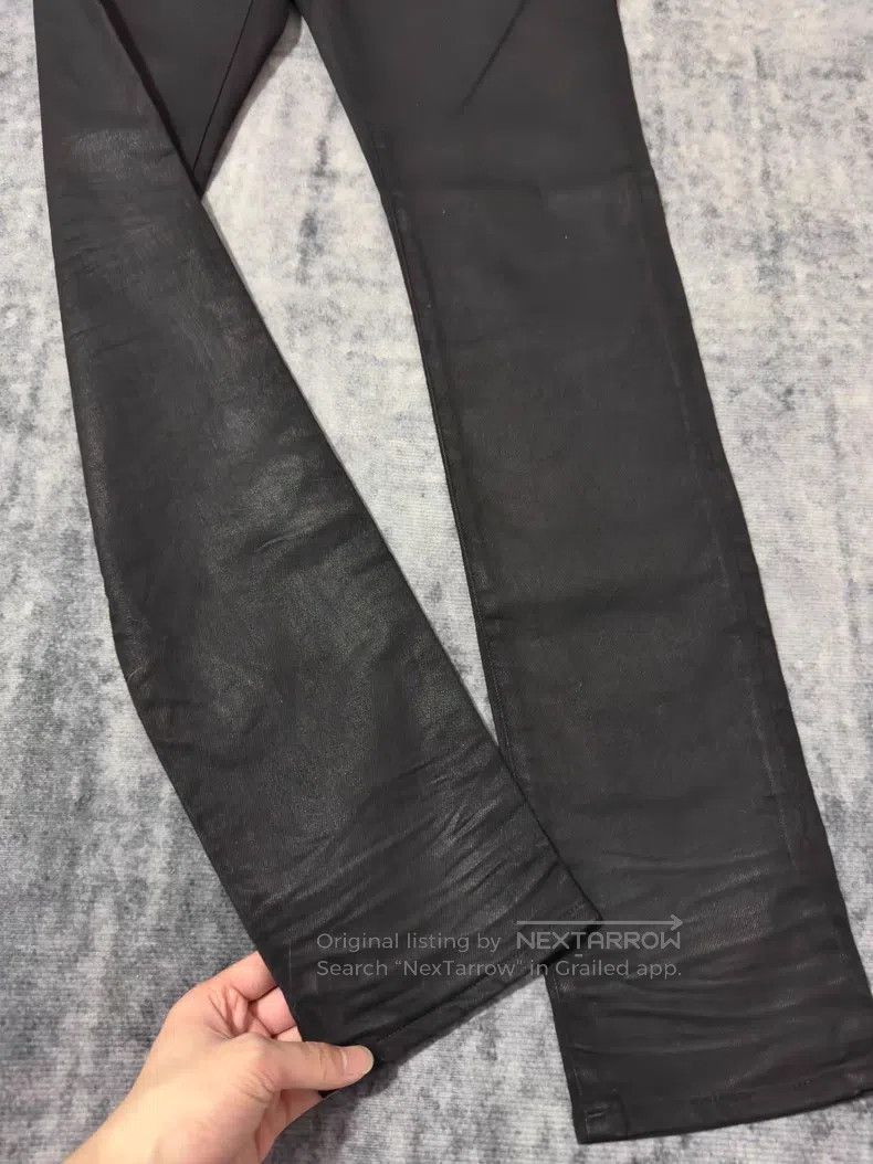 Saint Laurent Paris Saint Laurent Paris Heavy Coated Wax Basic Denim Jeans Size US 32 / EU 48 - 5 Thumbnail