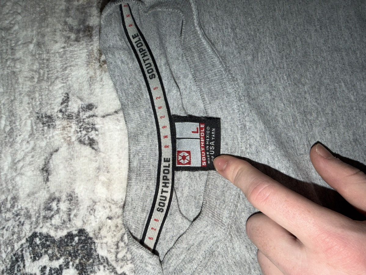 Southpole Vintage Grey Southpole Graphic Tee Size US L / EU 52-54 / 3 - 3 Thumbnail