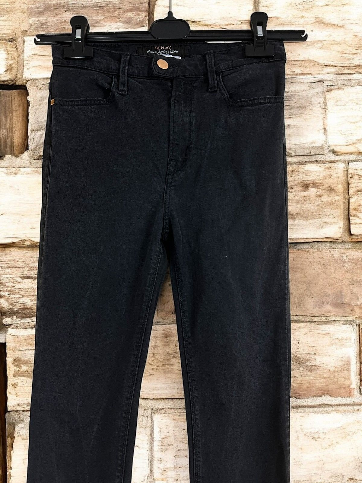 Replay Replay black skinny jeans size W27 L30 Size 27" / US 4 / IT 40 - 2 Thumbnail
