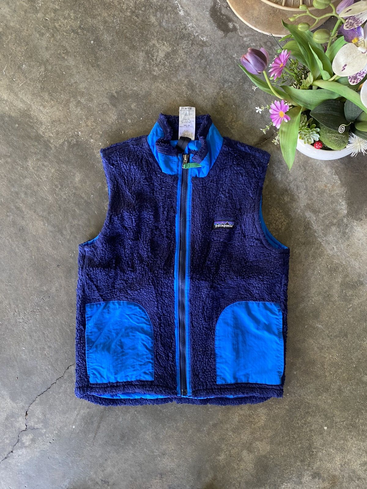 Patagonia Patagonia Blue Tone Outdoor Vest ZF40 for Women 🔥 Size L / US 10 / IT 46 - 1 Thumbnail